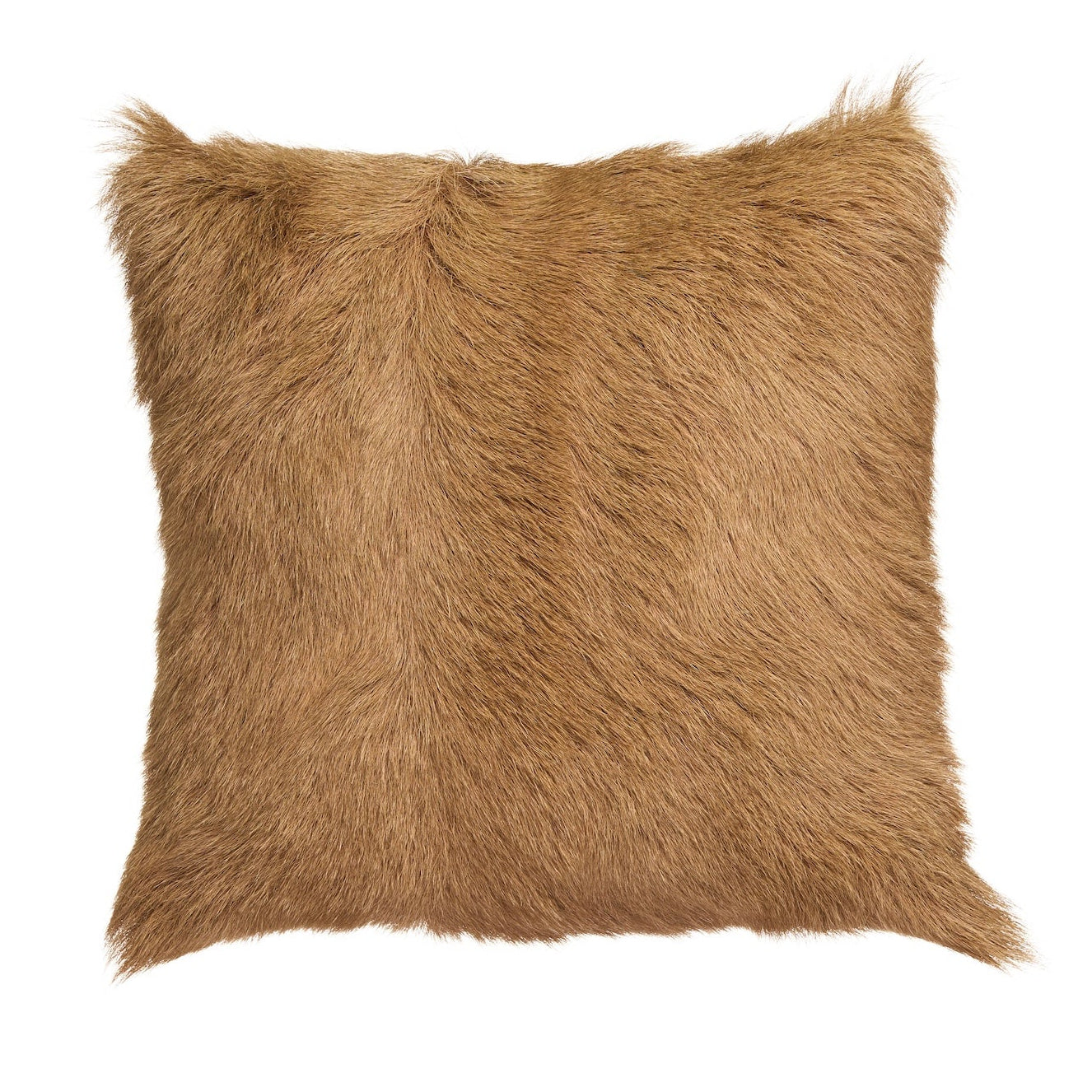 Marosia Light Brown Goat Hair Cushion