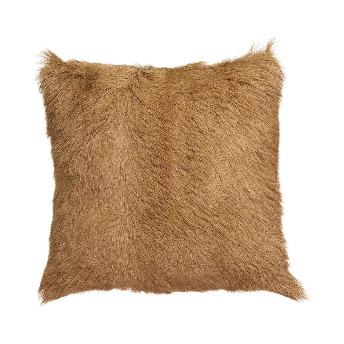Marosia Light Brown Goat Hair Cushion
