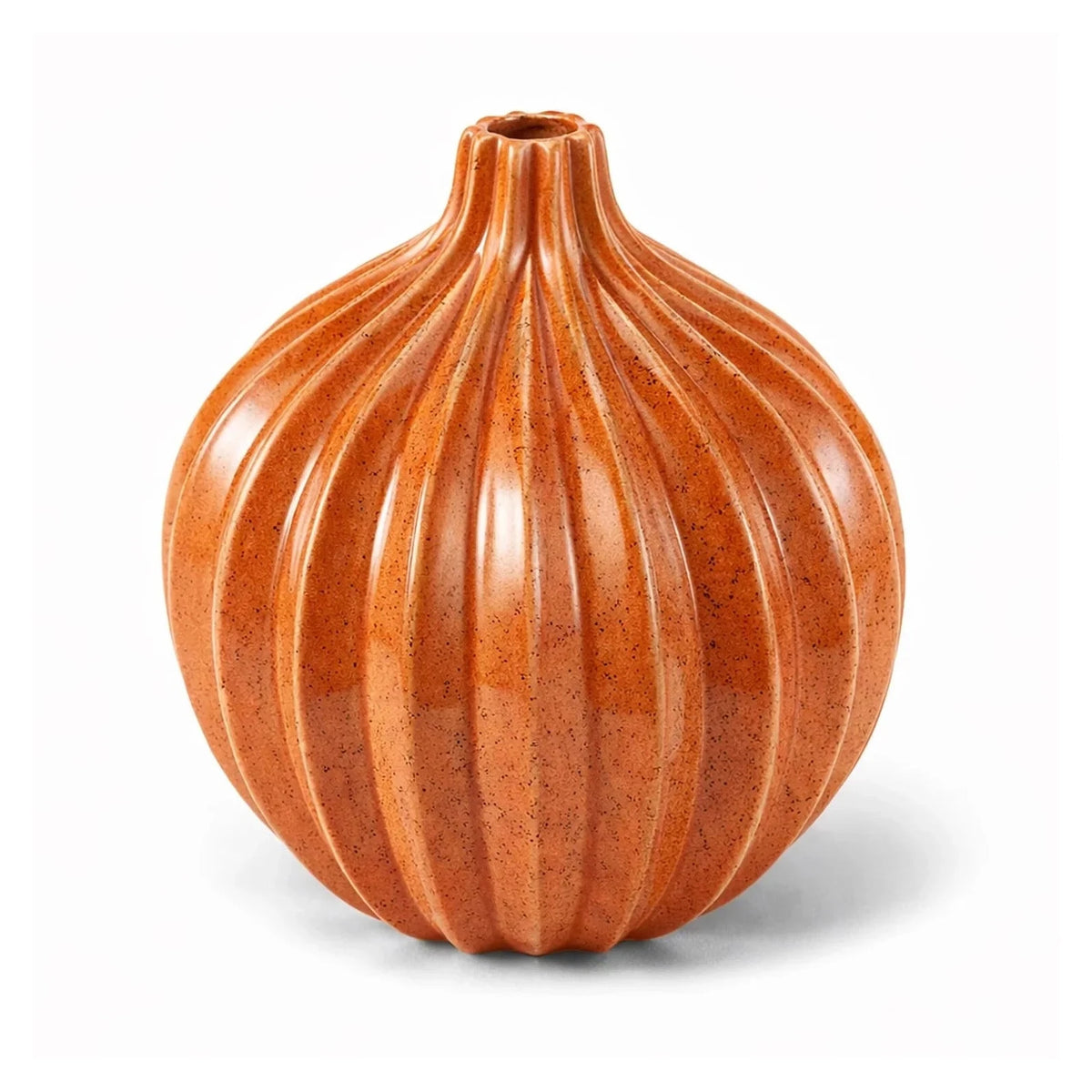 Selvino Terracotta Glazed Ceramic Vase