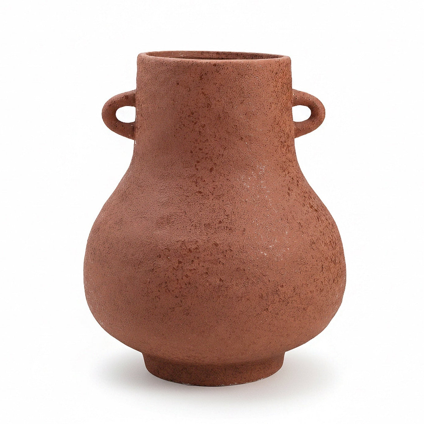 Sirella Terracotta Ceramic Vase