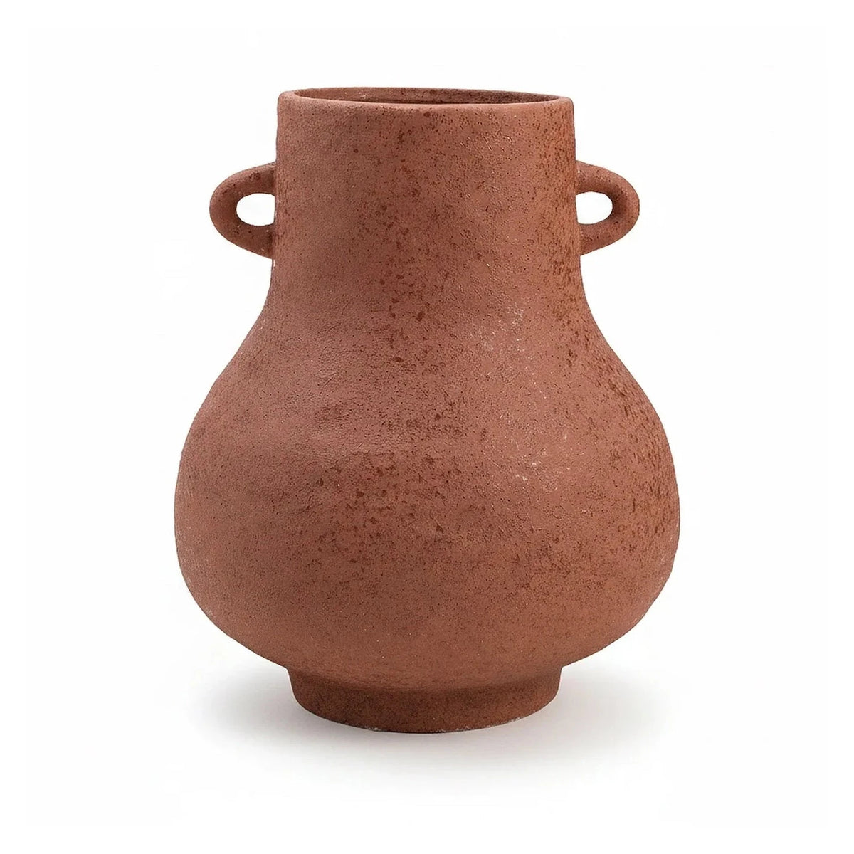 Sirella Terracotta Ceramic Vase
