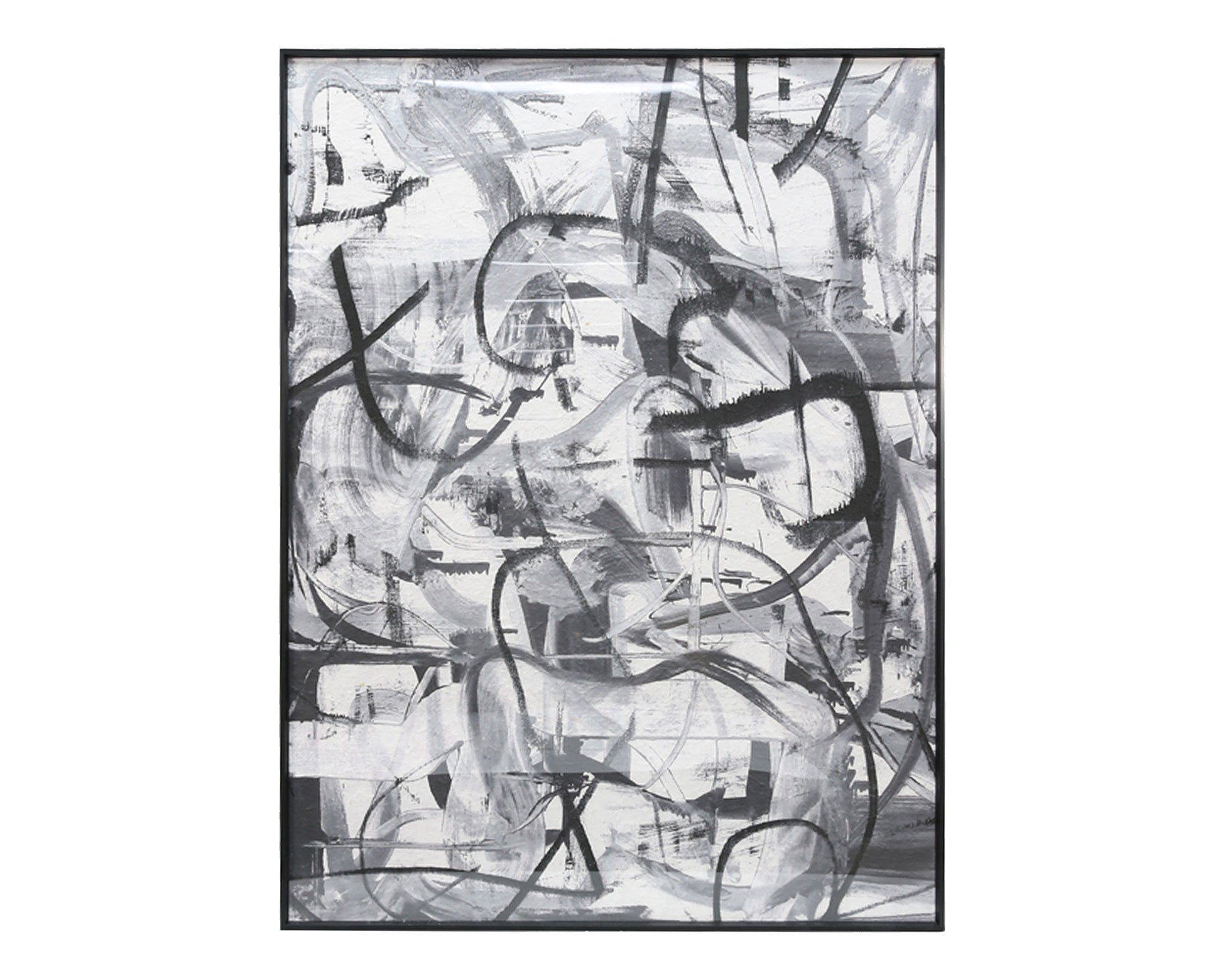 Graphite Print - Black & Grey