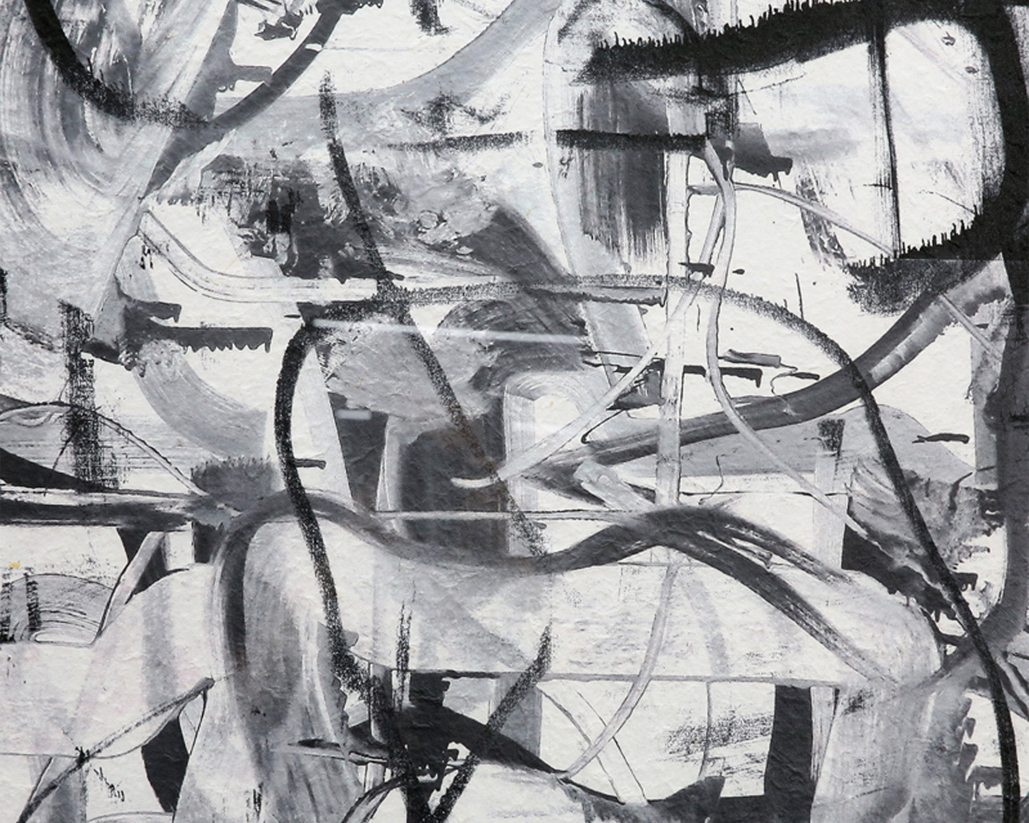 Graphite Print - Black & Grey
