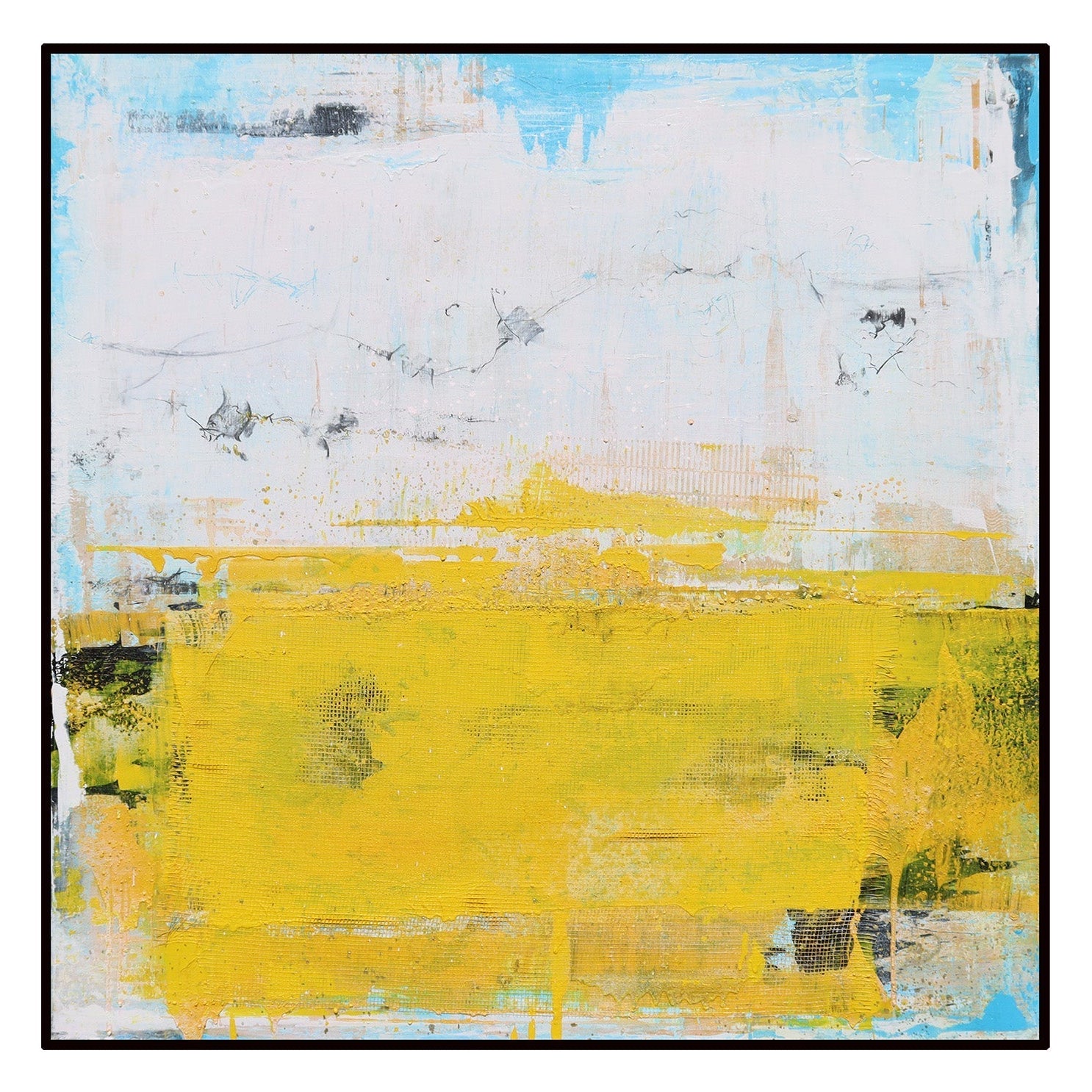 Citrine Multicolour Abstract Canvas Wall Art