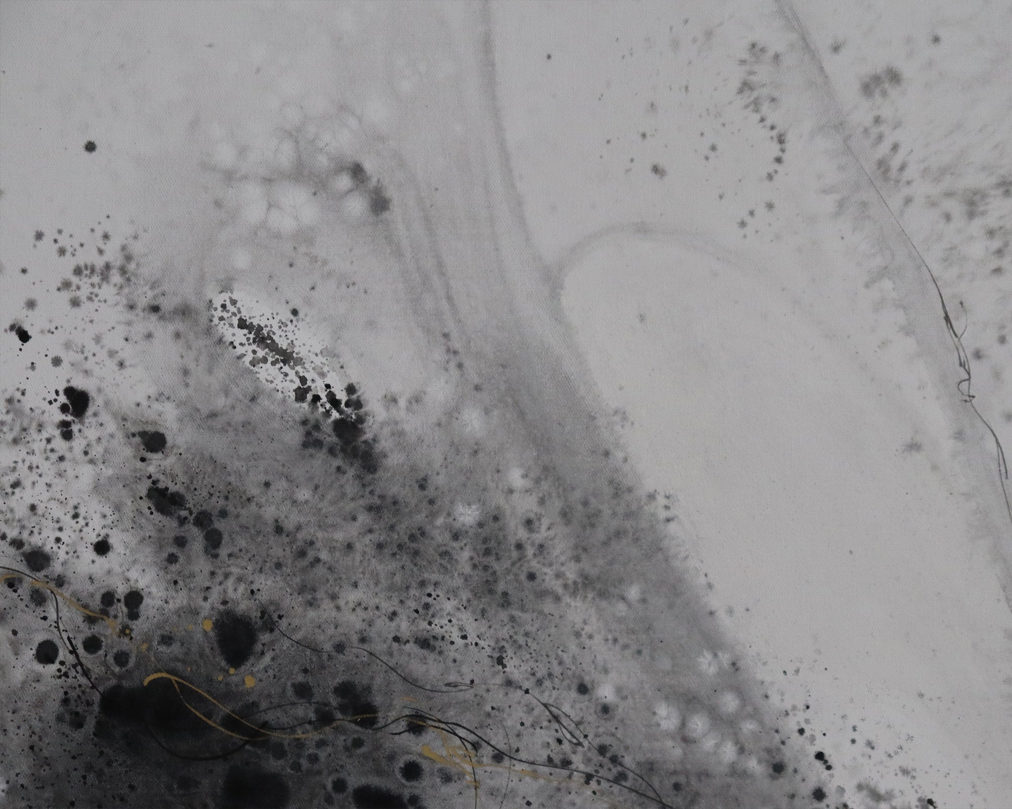 Reid Oil Painting - Black & Grey
