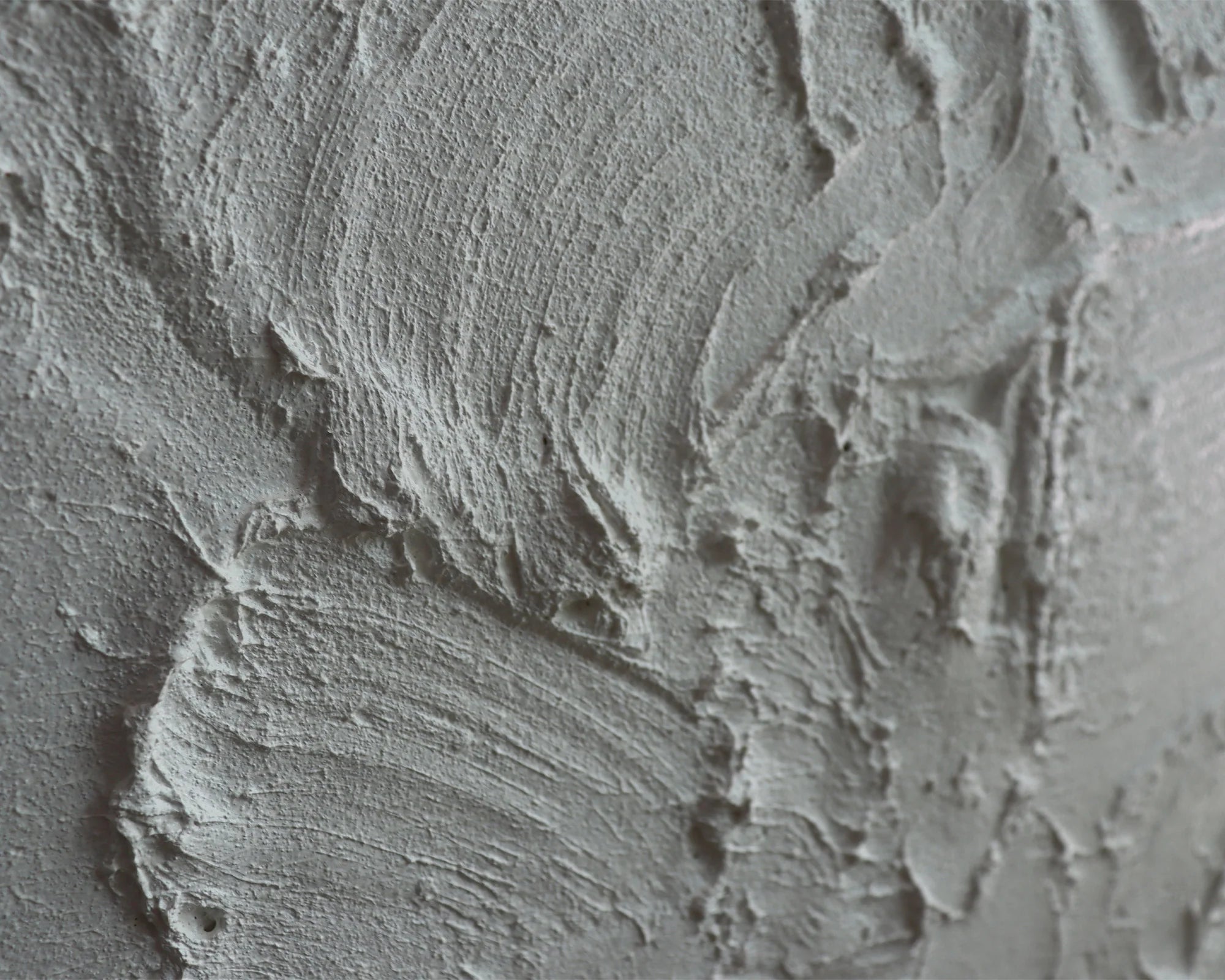 Set of 2 Kaolin White & Cream Abstract Canvas Wall Art