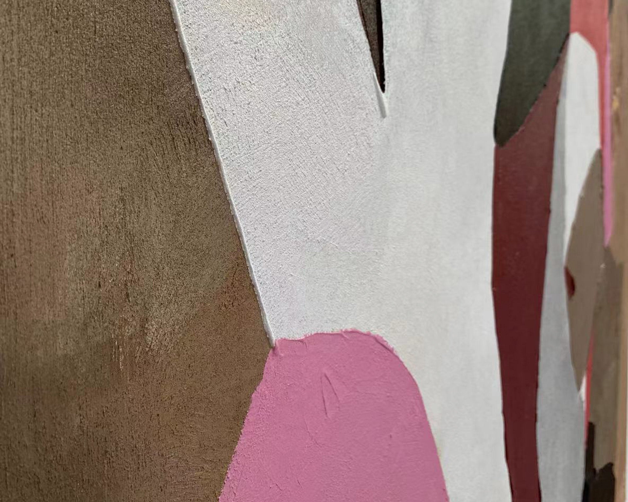 Layers of Light Oil Painting - Earthy Terracota
