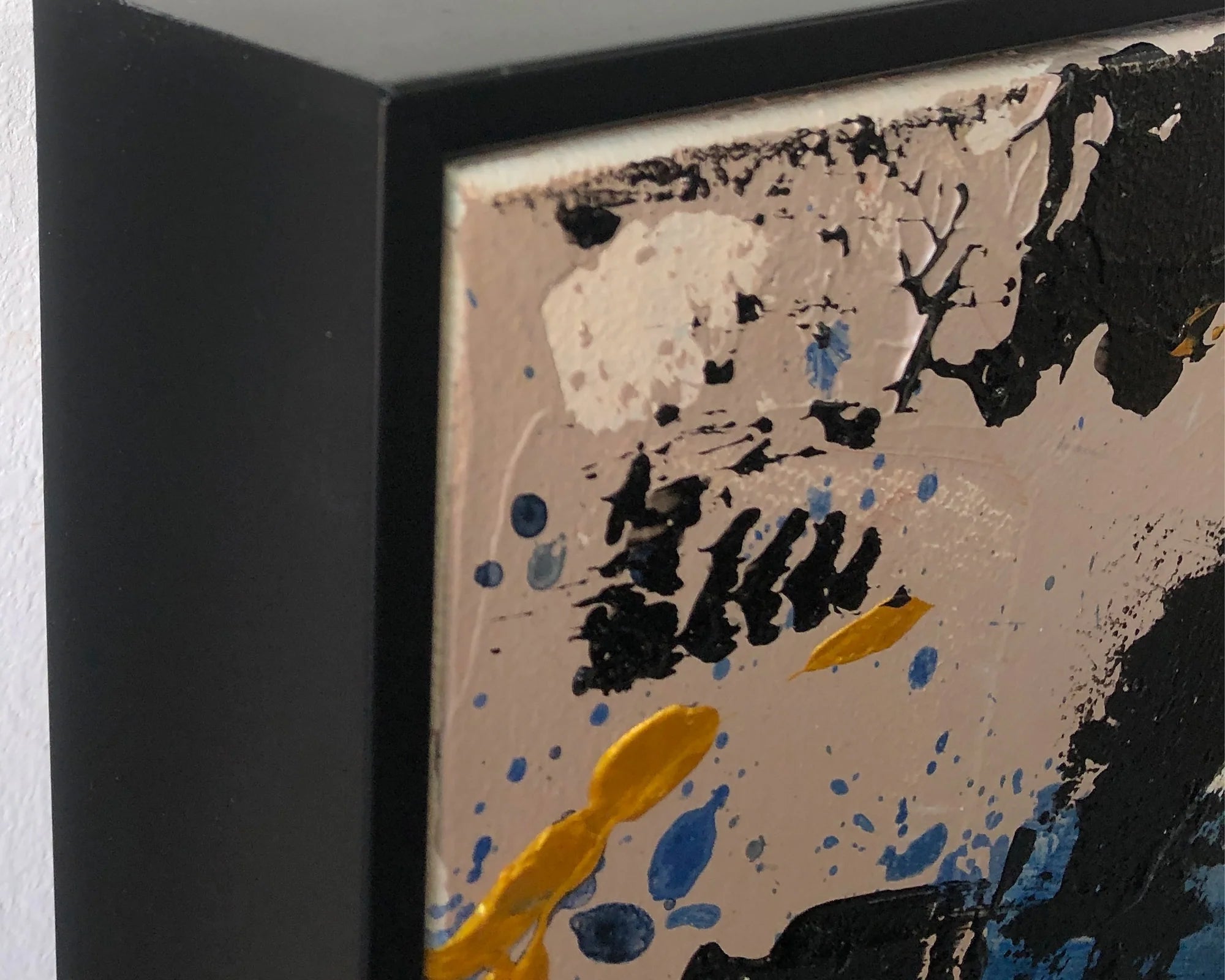 Vortex Hand-Painted Abstract Canvas Wall Art