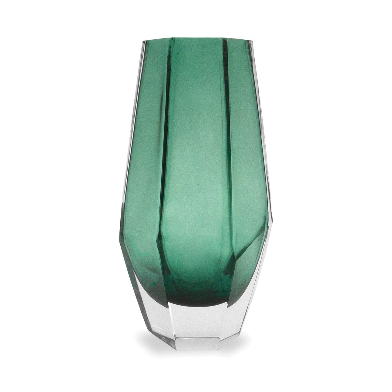 Wiley Emerald Green Glass Vase Small