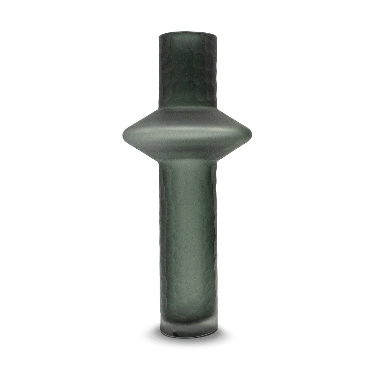 Rei Smoke Grey Glass Vase