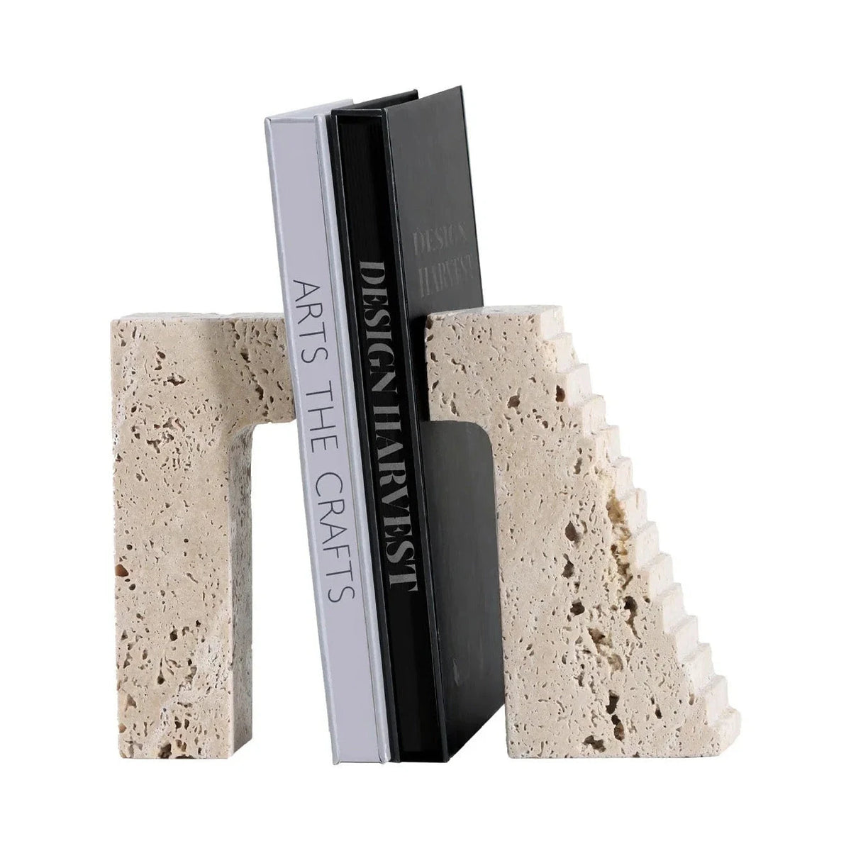 Minack Stone Marble Bookends