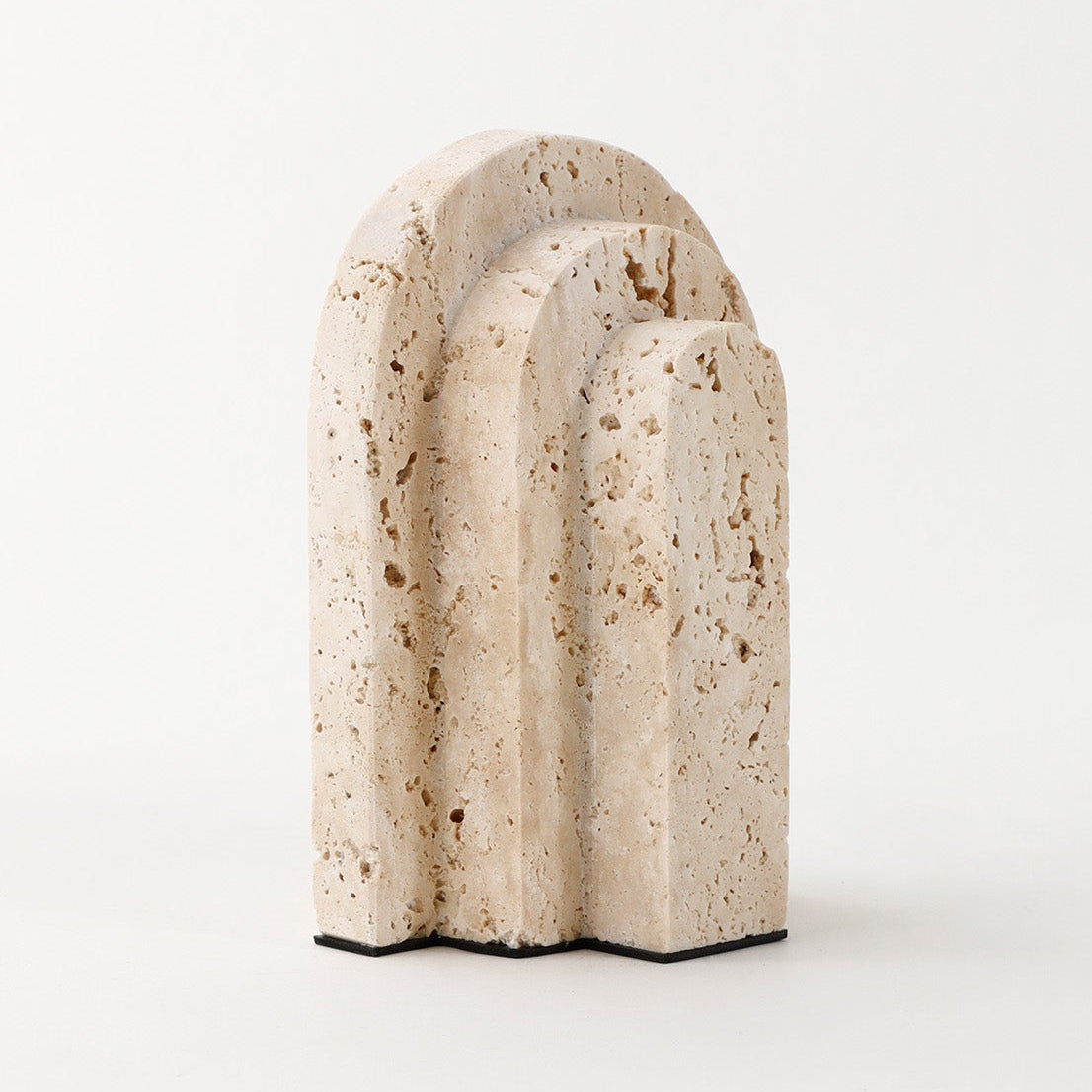 Empire Beige Marble Bookends