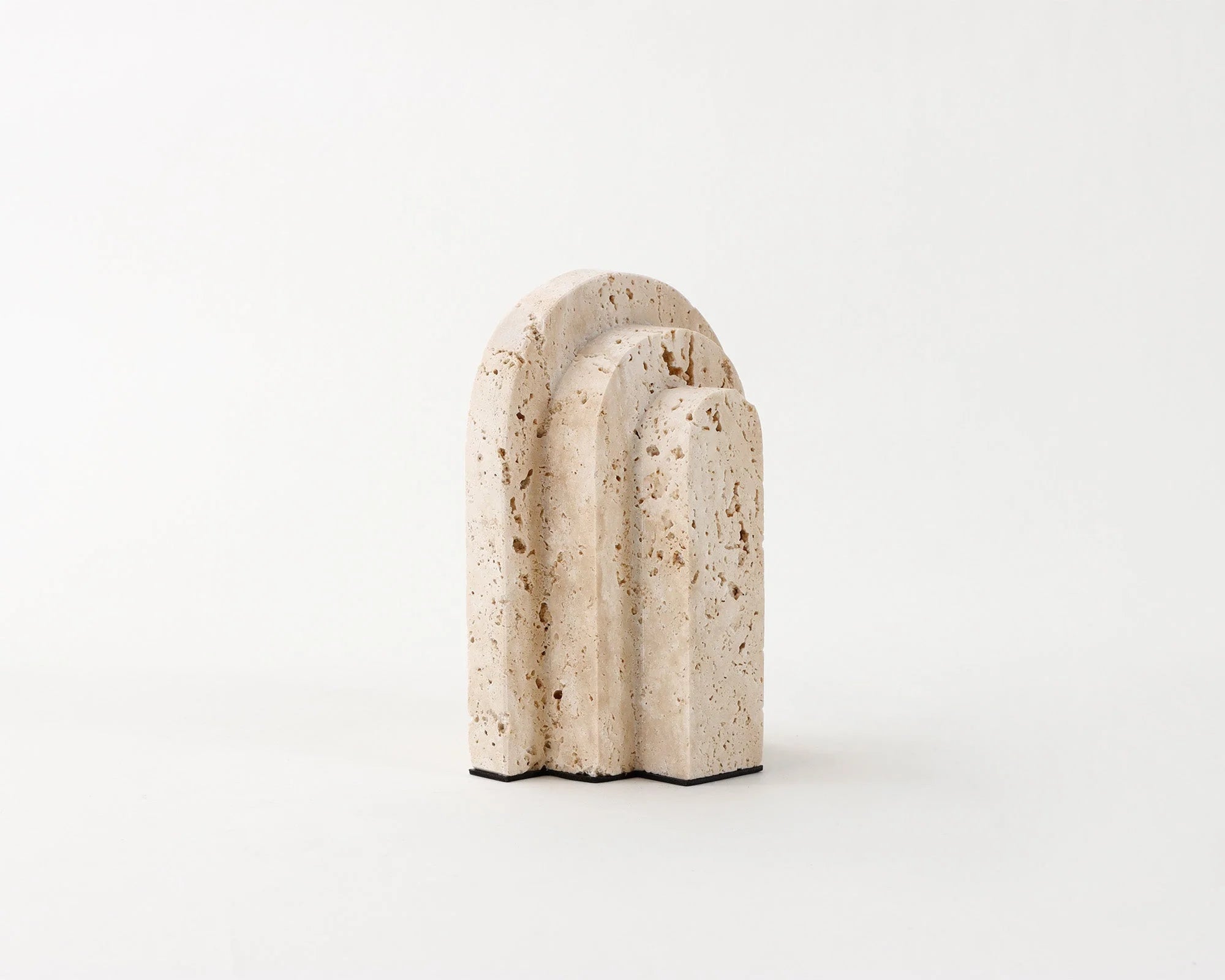 Empire Beige Marble Bookends