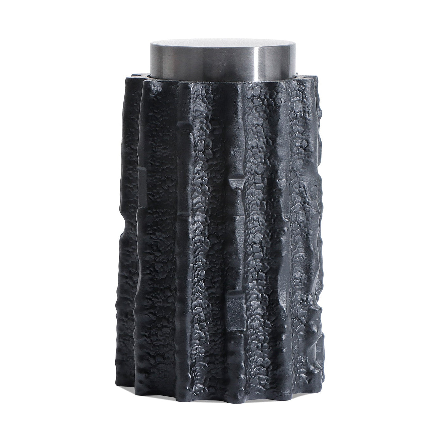Meteorite Black Resin Jar Large