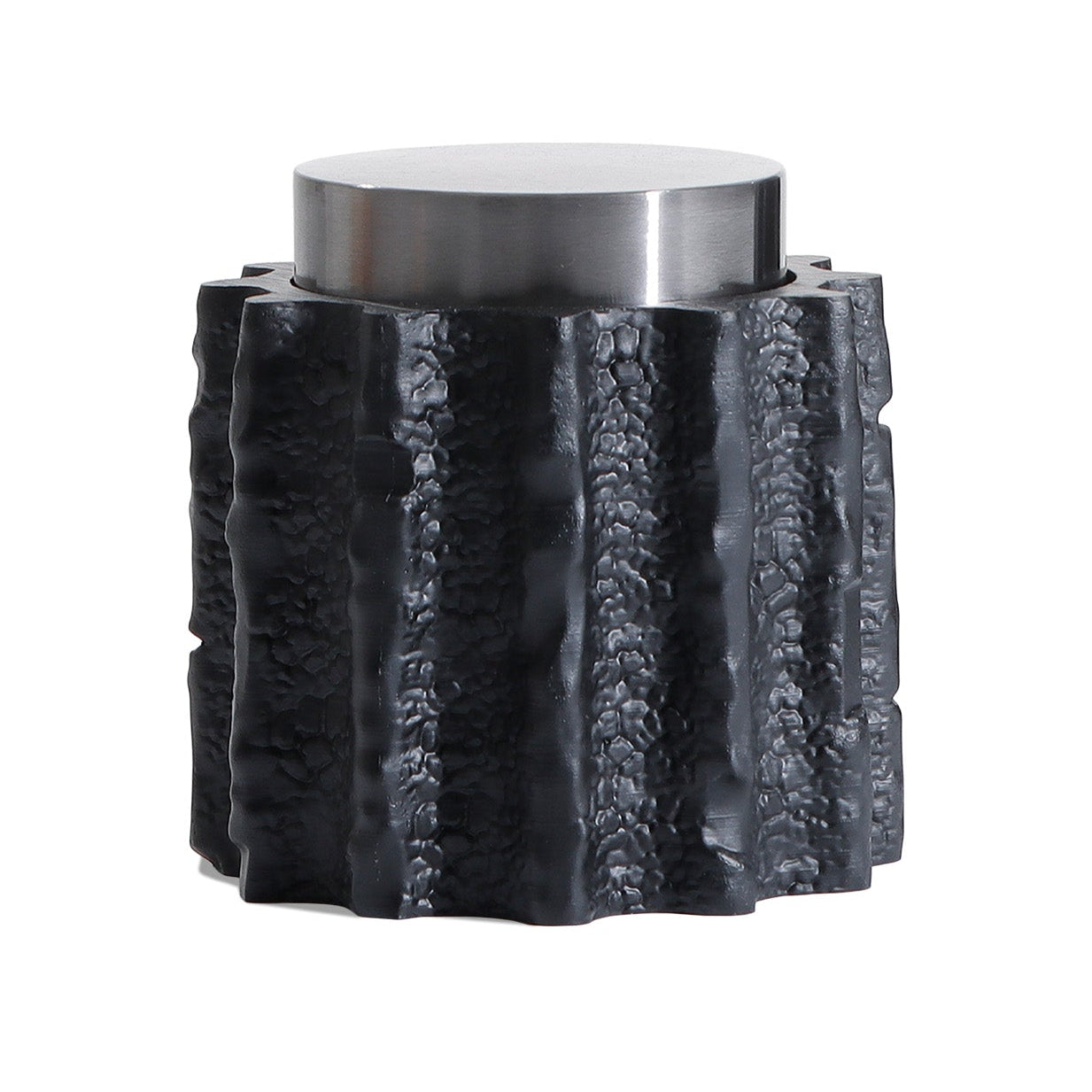 Meteorite Black Resin Jar Small