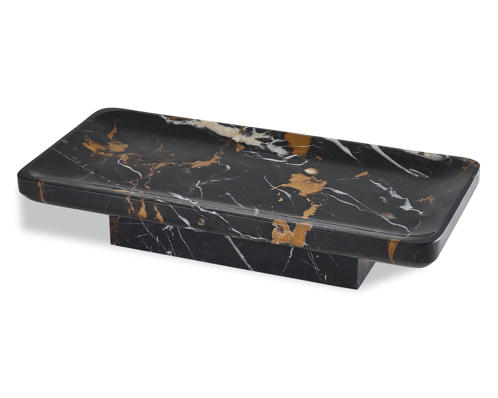 Horus Black Marble Tray
