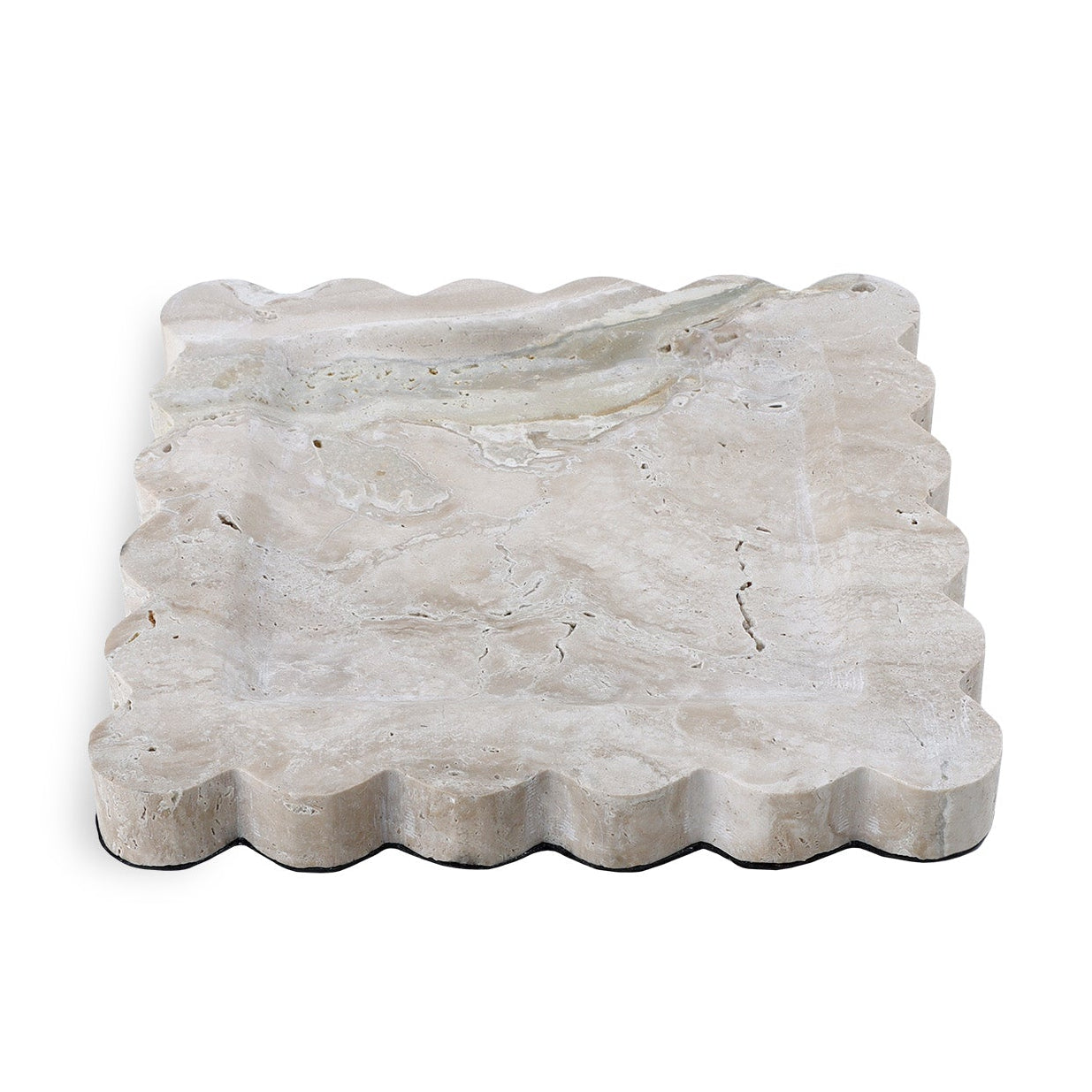 Aurelia Beige Travertine Tray