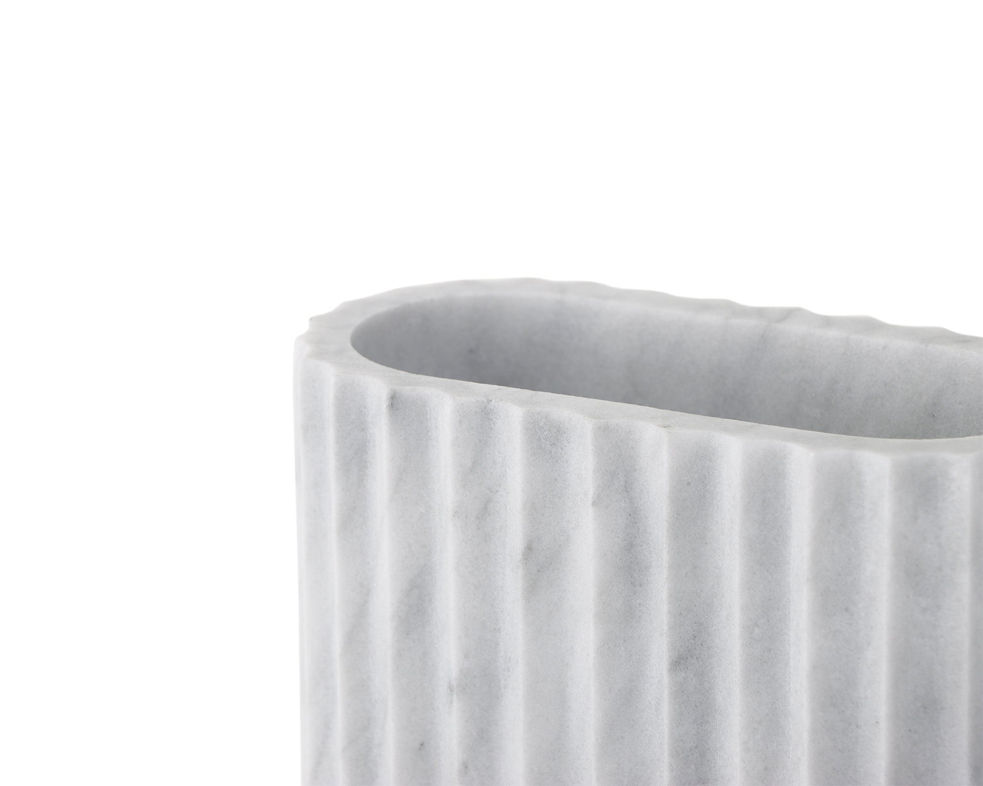 Renzo Vase - White