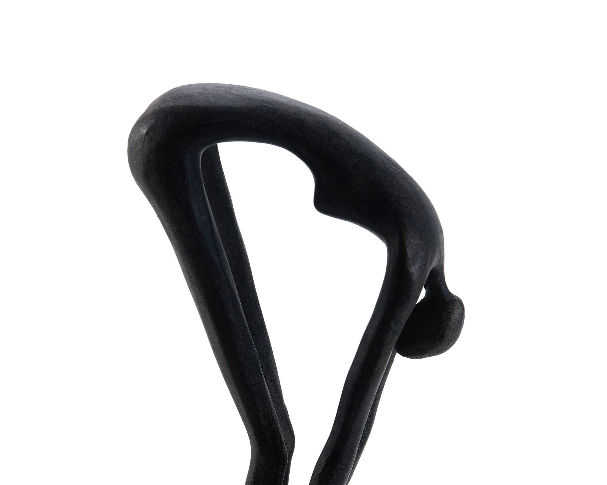 Mauro Sculpture - Black Alloy & Marble