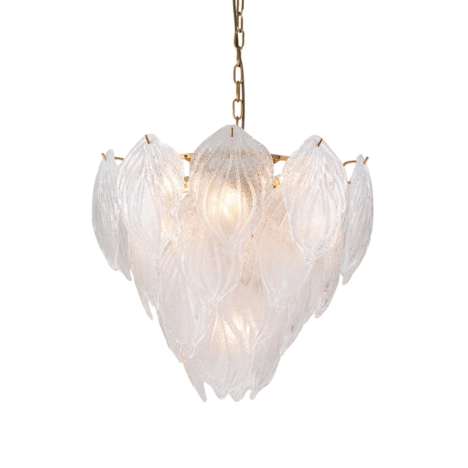 Gina Brushed Brass Pendant Light