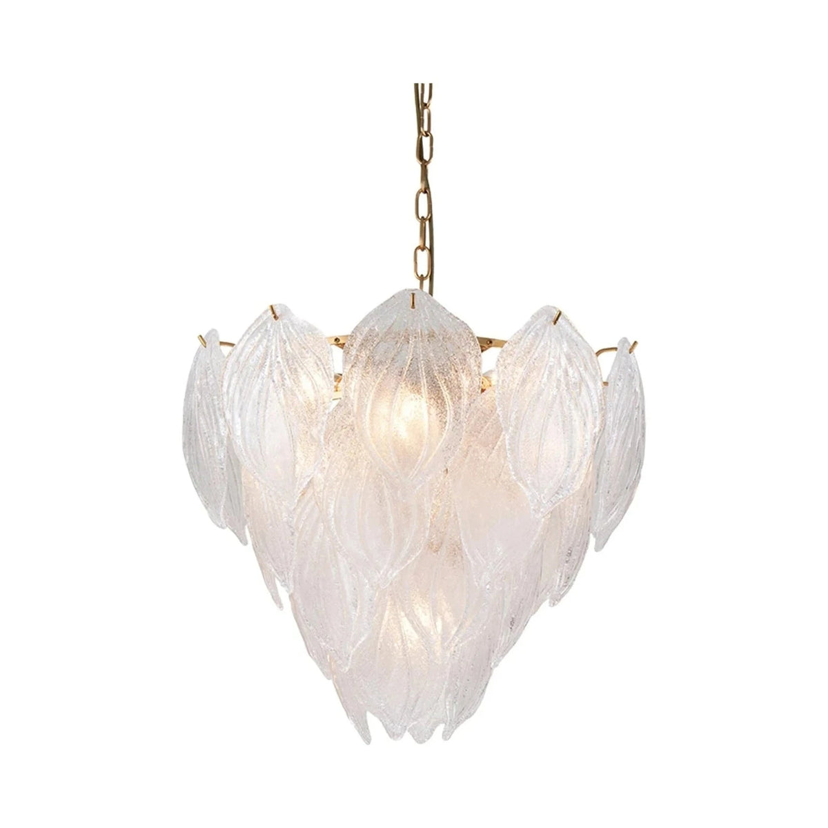 Gina Brushed Brass Pendant Light