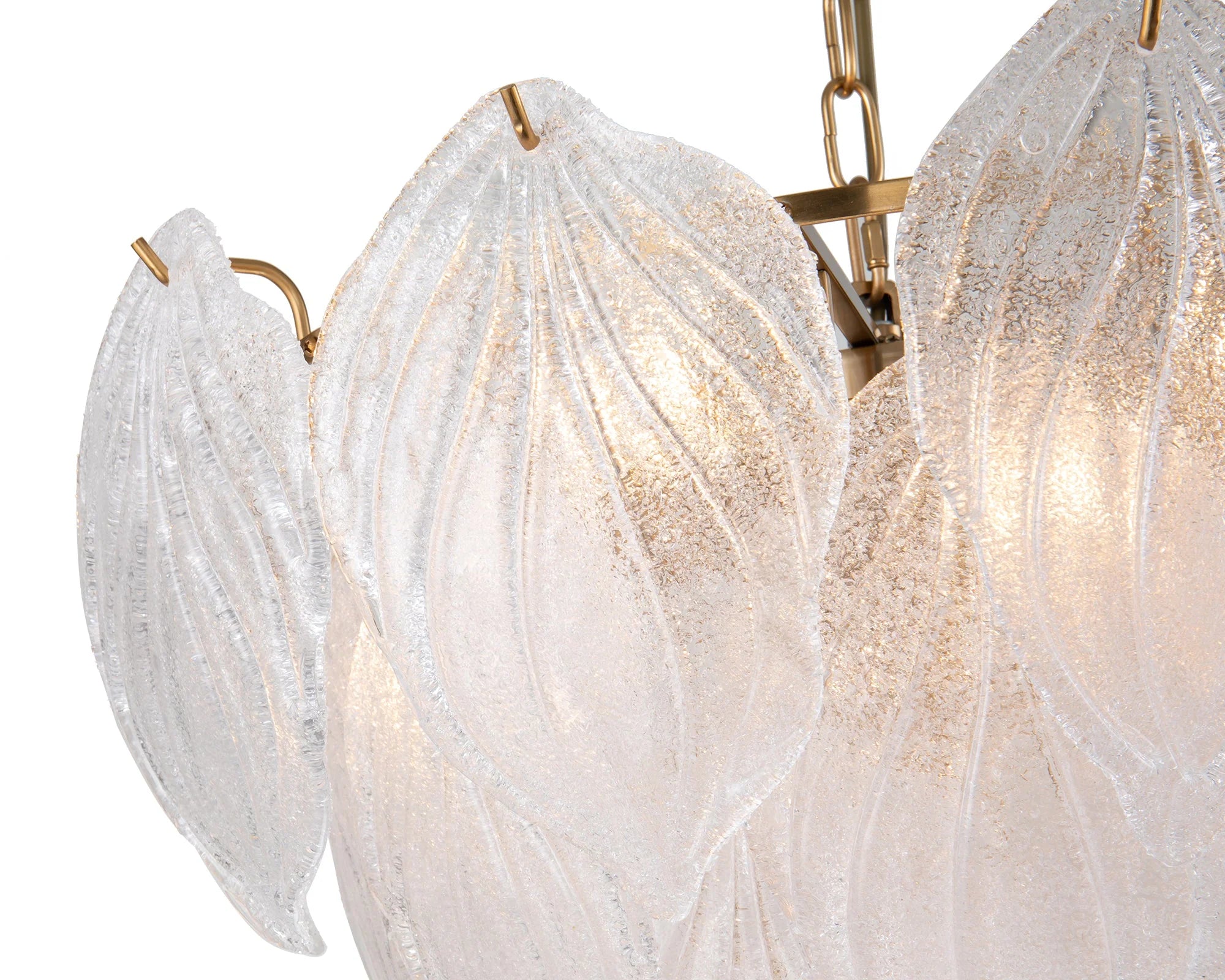 Gina Brushed Brass Pendant Light