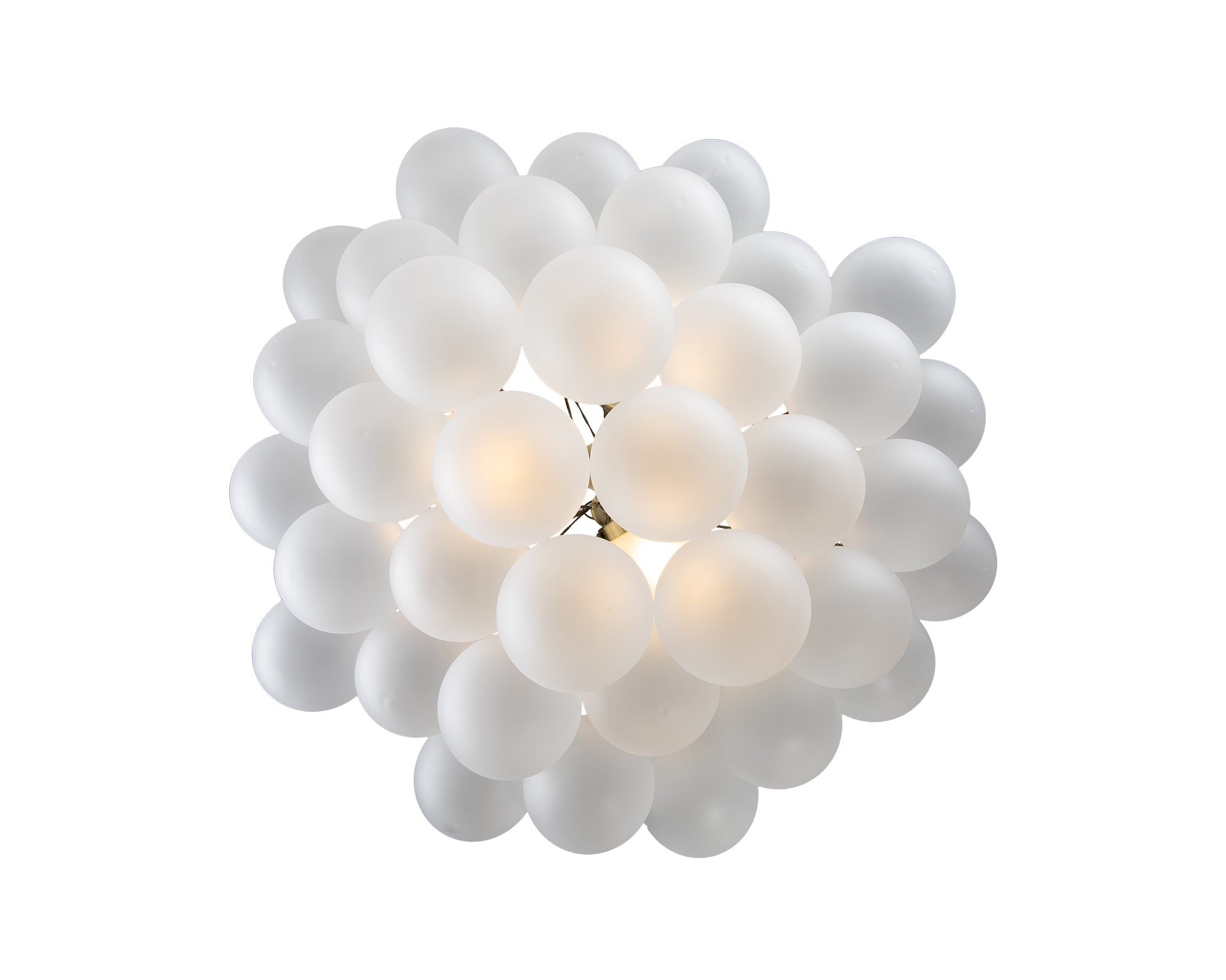 Cloud Pendant Light - Antique Brass