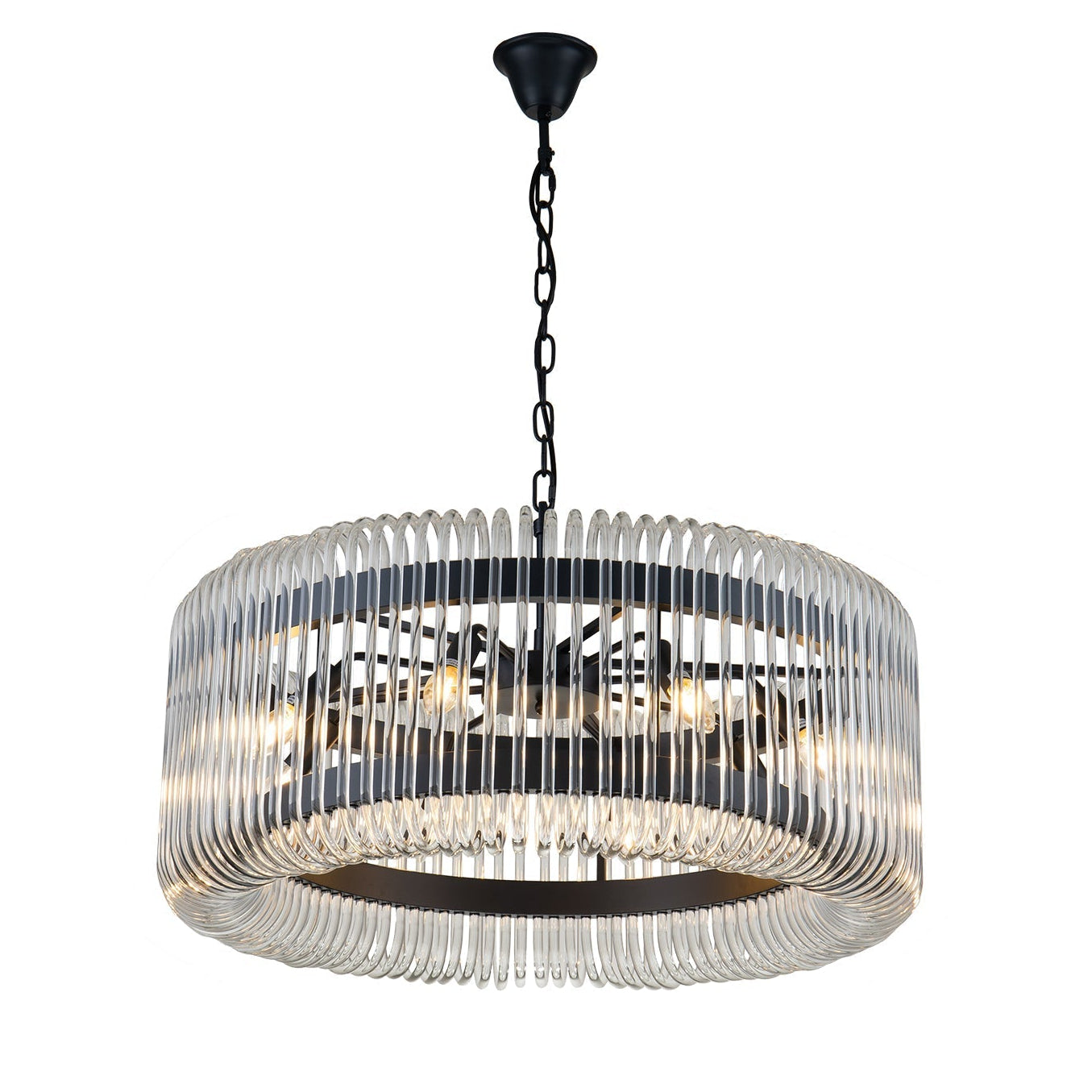 Mist Antique Black Pendant Light