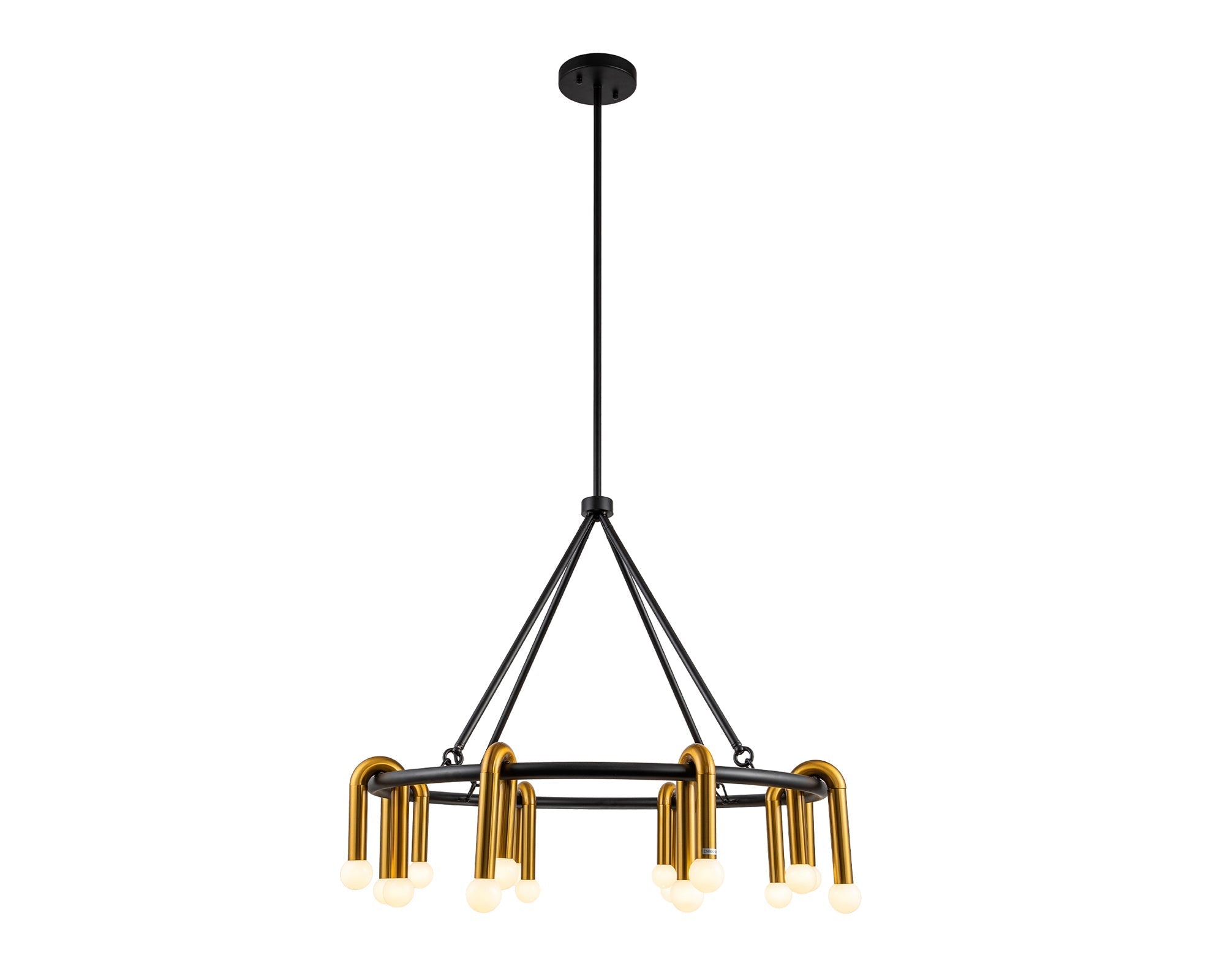 Melt 1 Pendant Lamp - Brushed Brass
