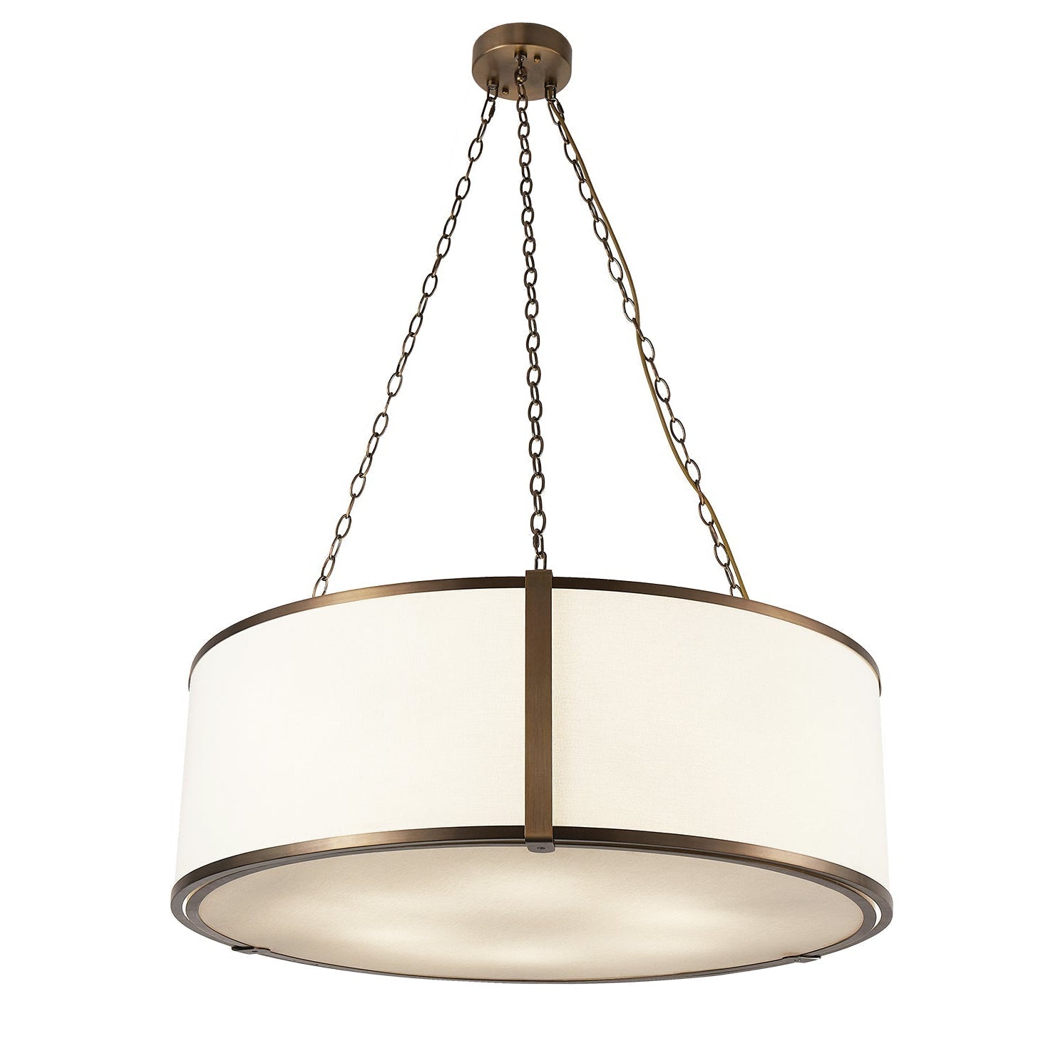 Baltimore Antique Brass Pendant Light