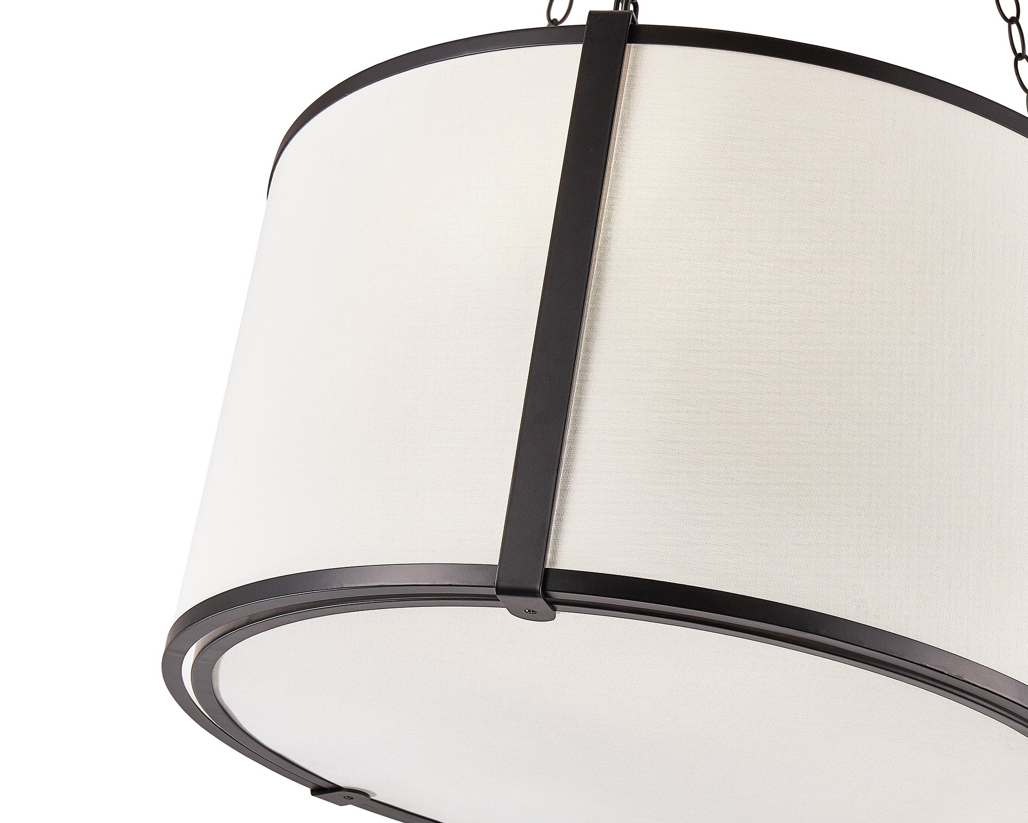 Baltimore Pendant Light - White Linen