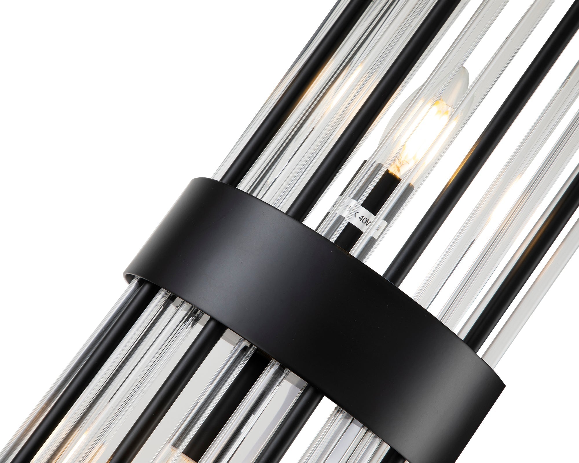 Clarins Wall Light - Matt Black