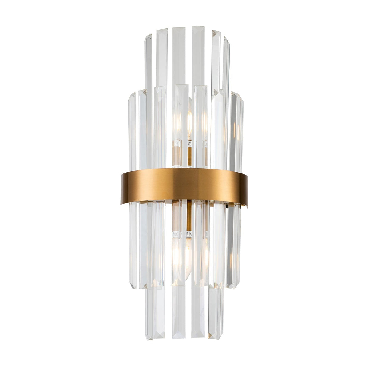Regency Brushed Brass Wall Light