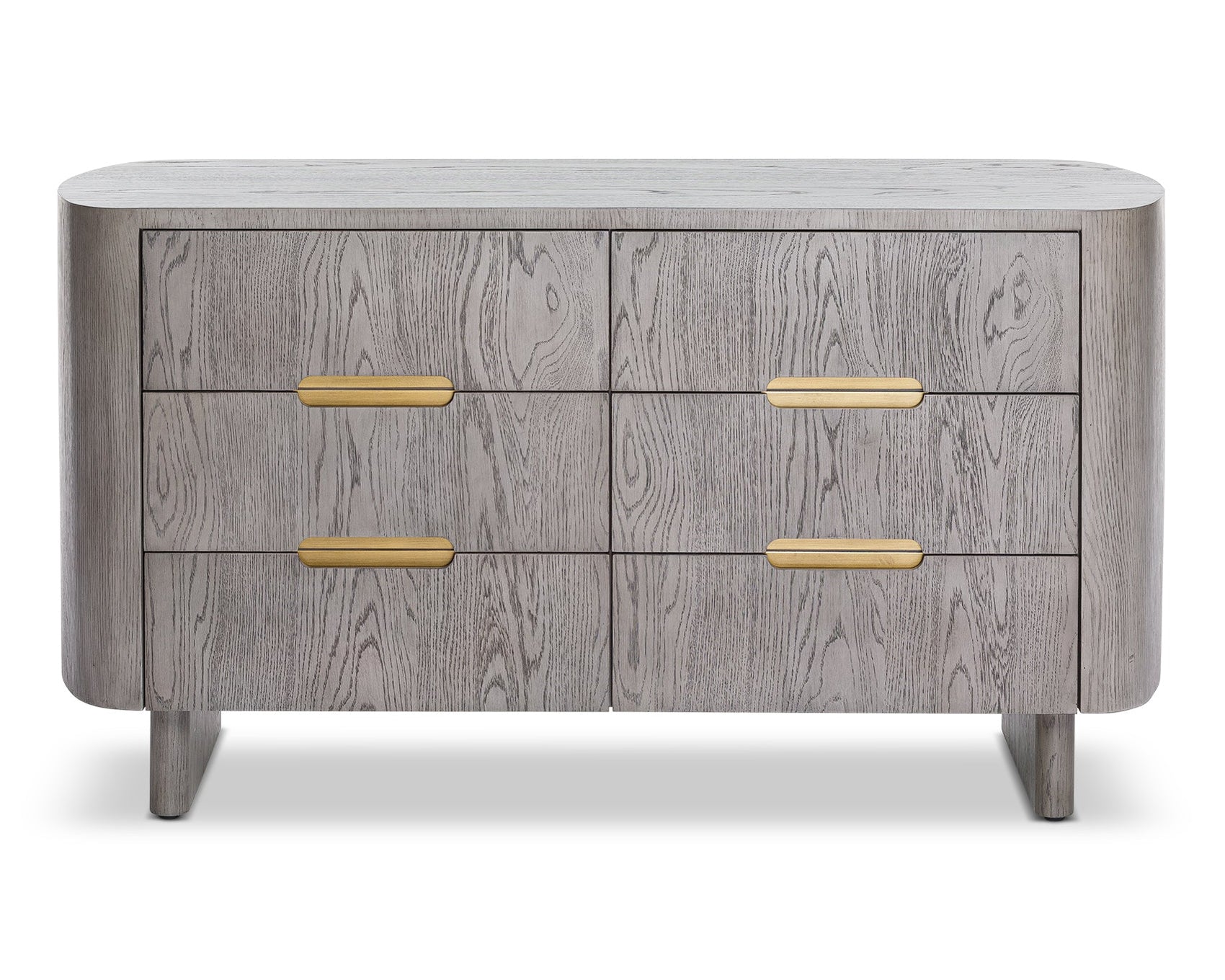 Lettos Silver Black Oak Chest of Drawers