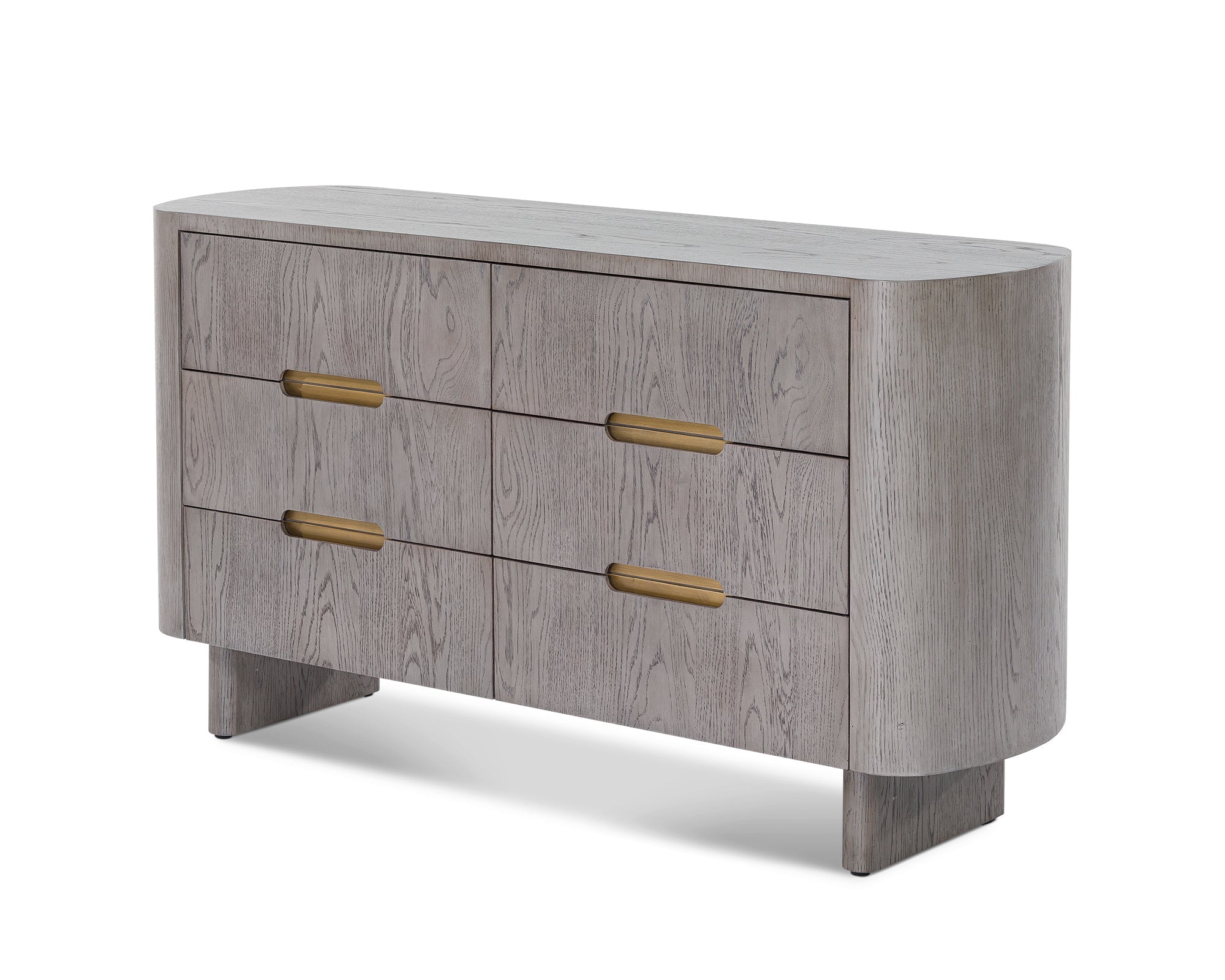 Lettos Chest Of Drawers - Silver Black Oak