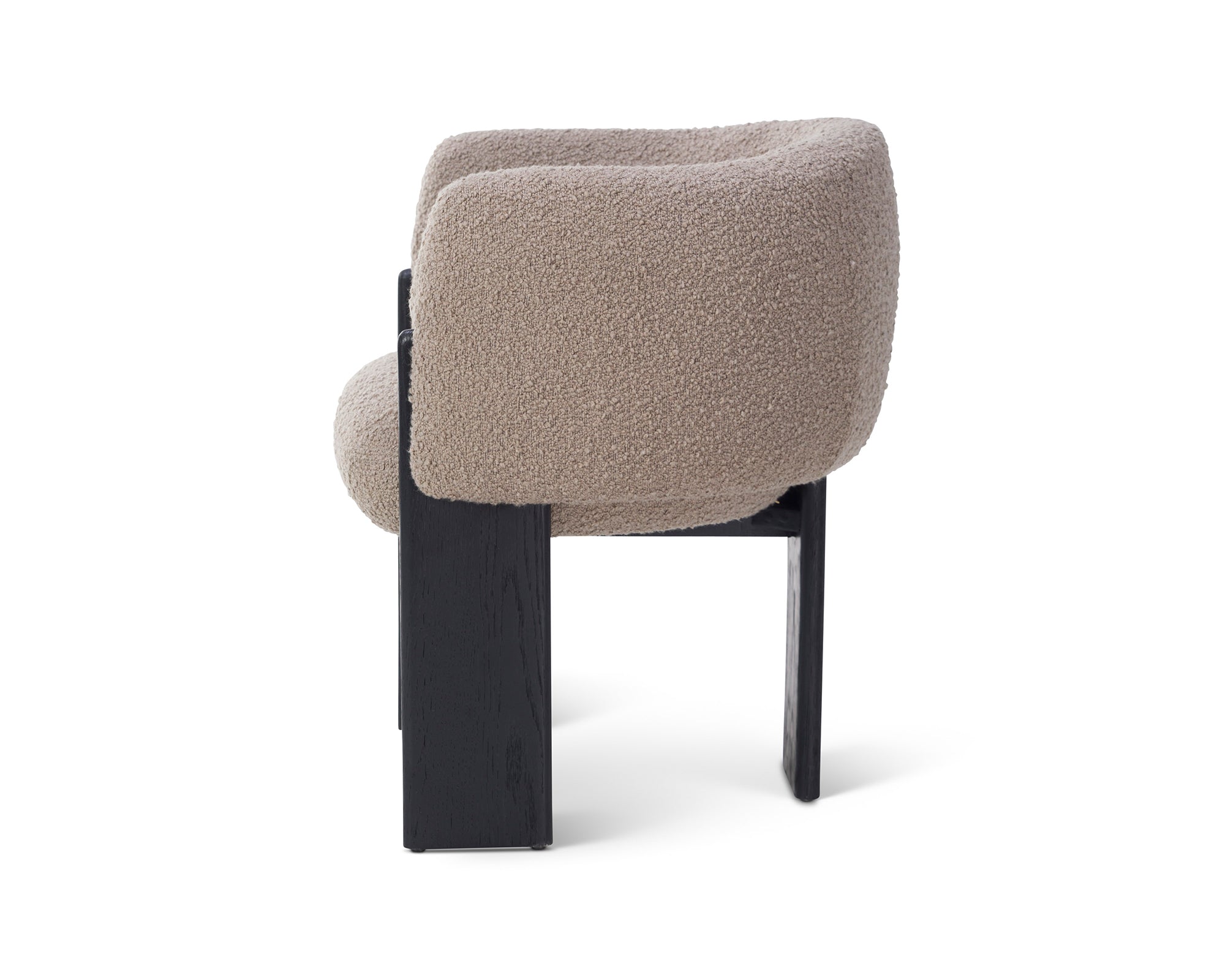 Lucca Dining Chair - Beverly Boucle Espresso