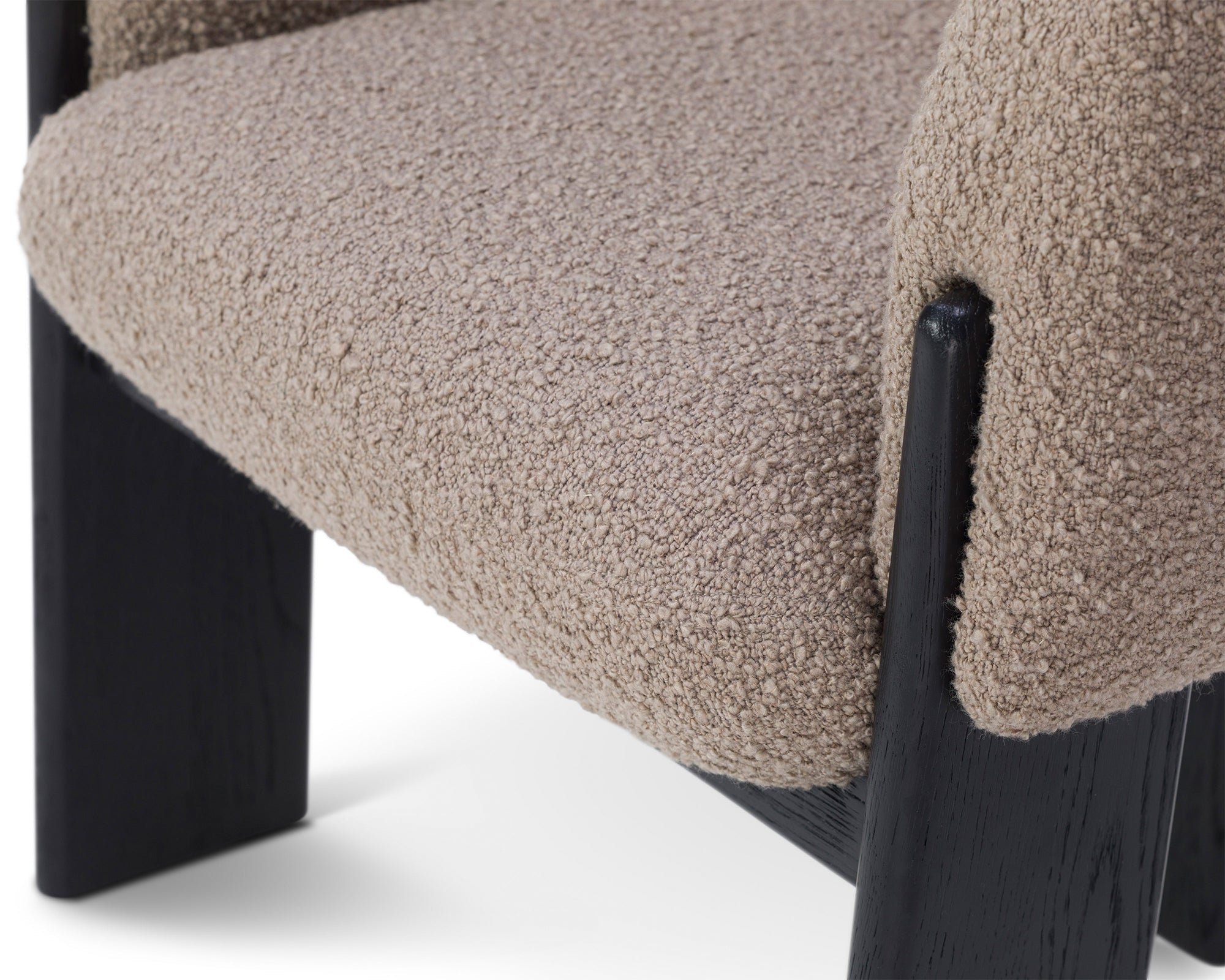 Lucca Dining Chair - Beverly Boucle Espresso