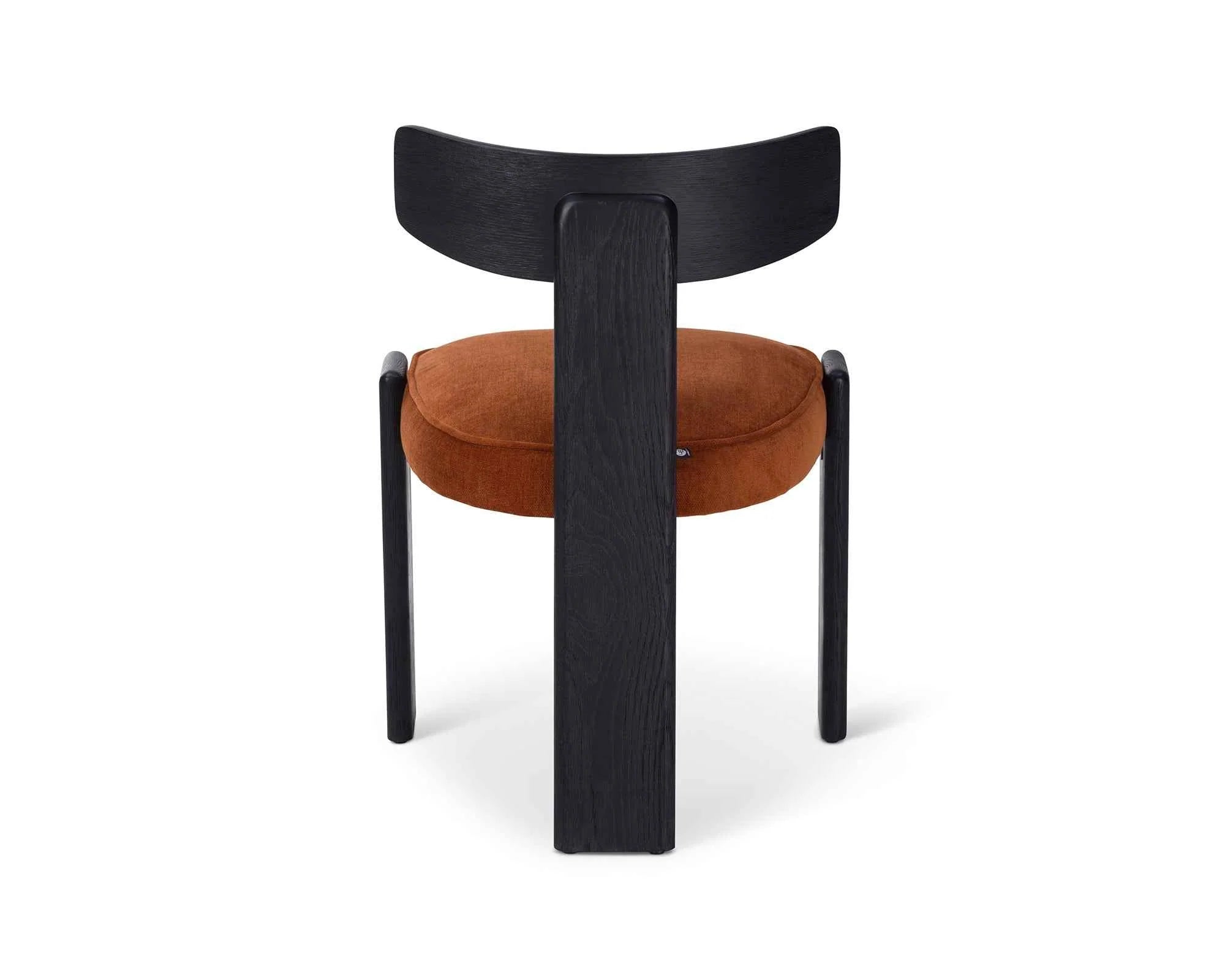 Set of 2 Albi Morgan Sienna Chenille Dining Chairs