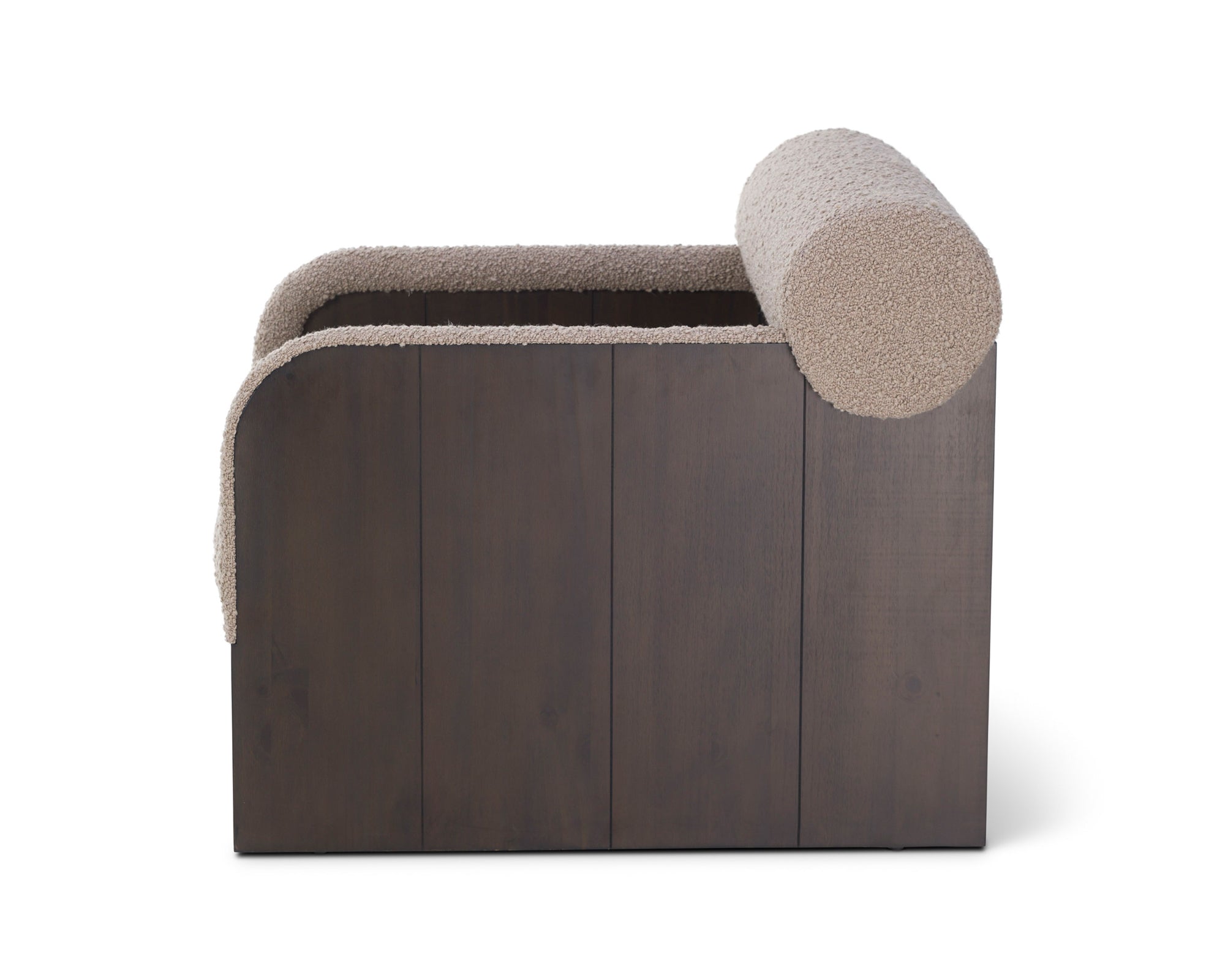 Elis Armchair - Beverly Boucle Espresso