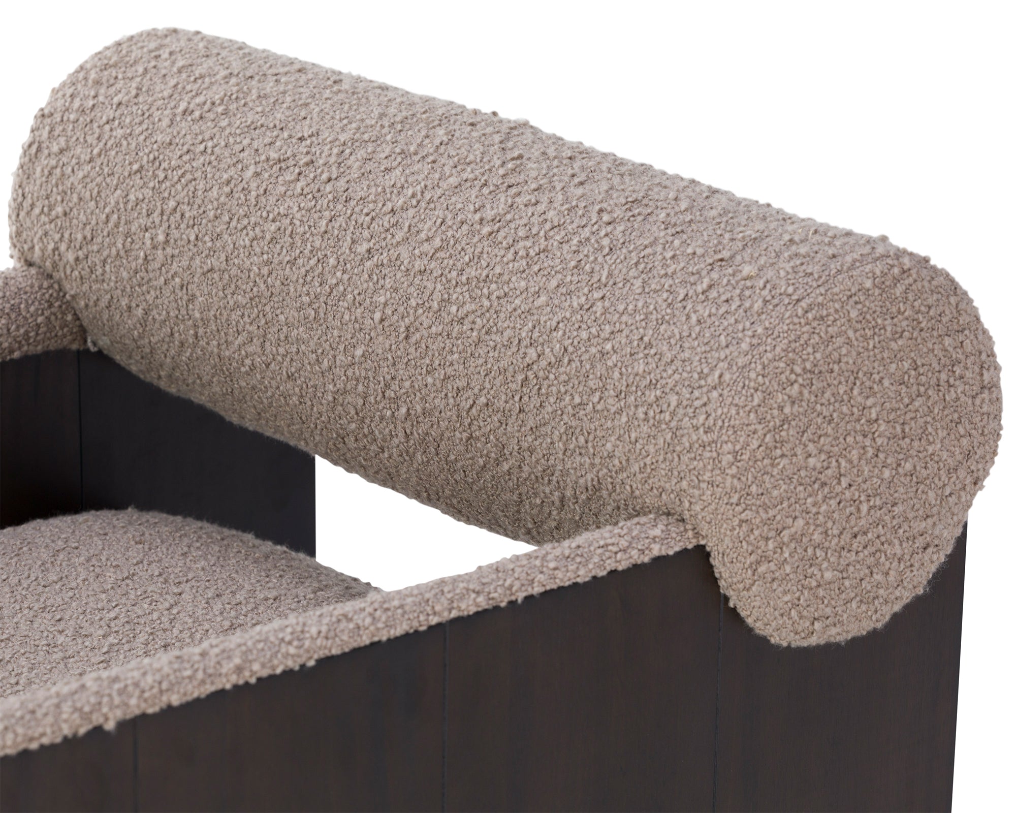 Elis Armchair - Beverly Boucle Espresso