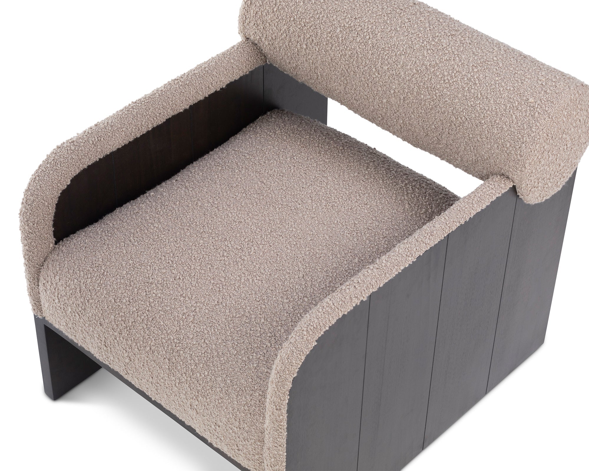 Elis Armchair - Beverly Boucle Espresso