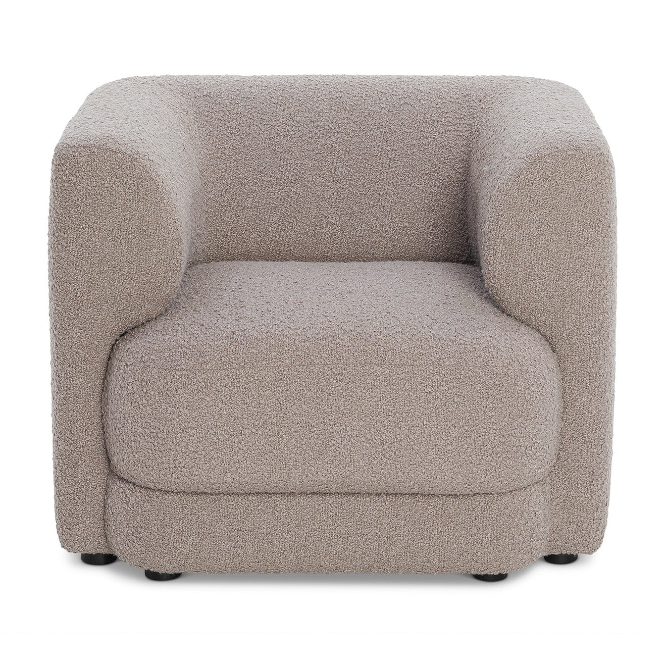 Lexington Beverly Grey Boucle Armchair