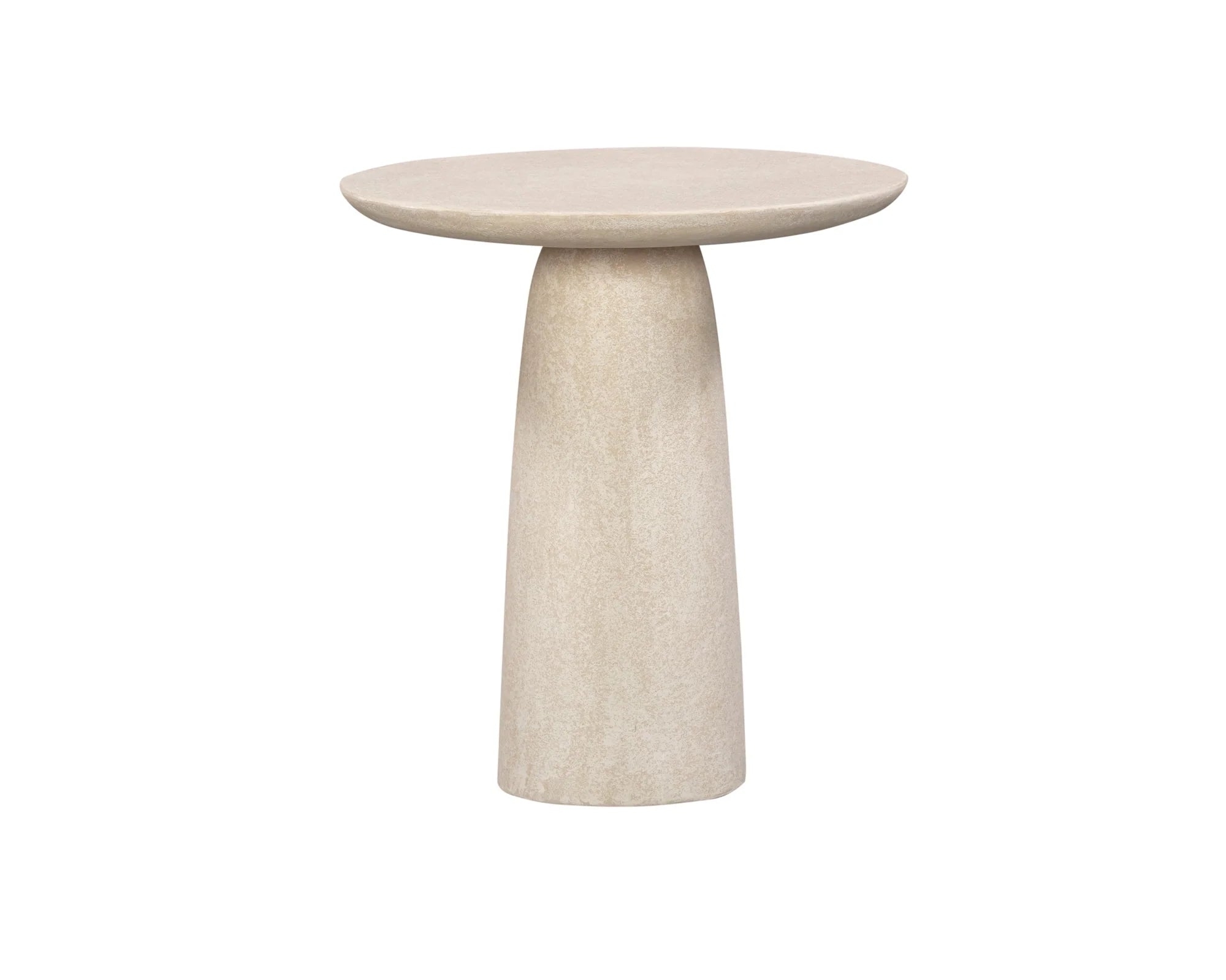 Porter Ivory Stucco Side Table