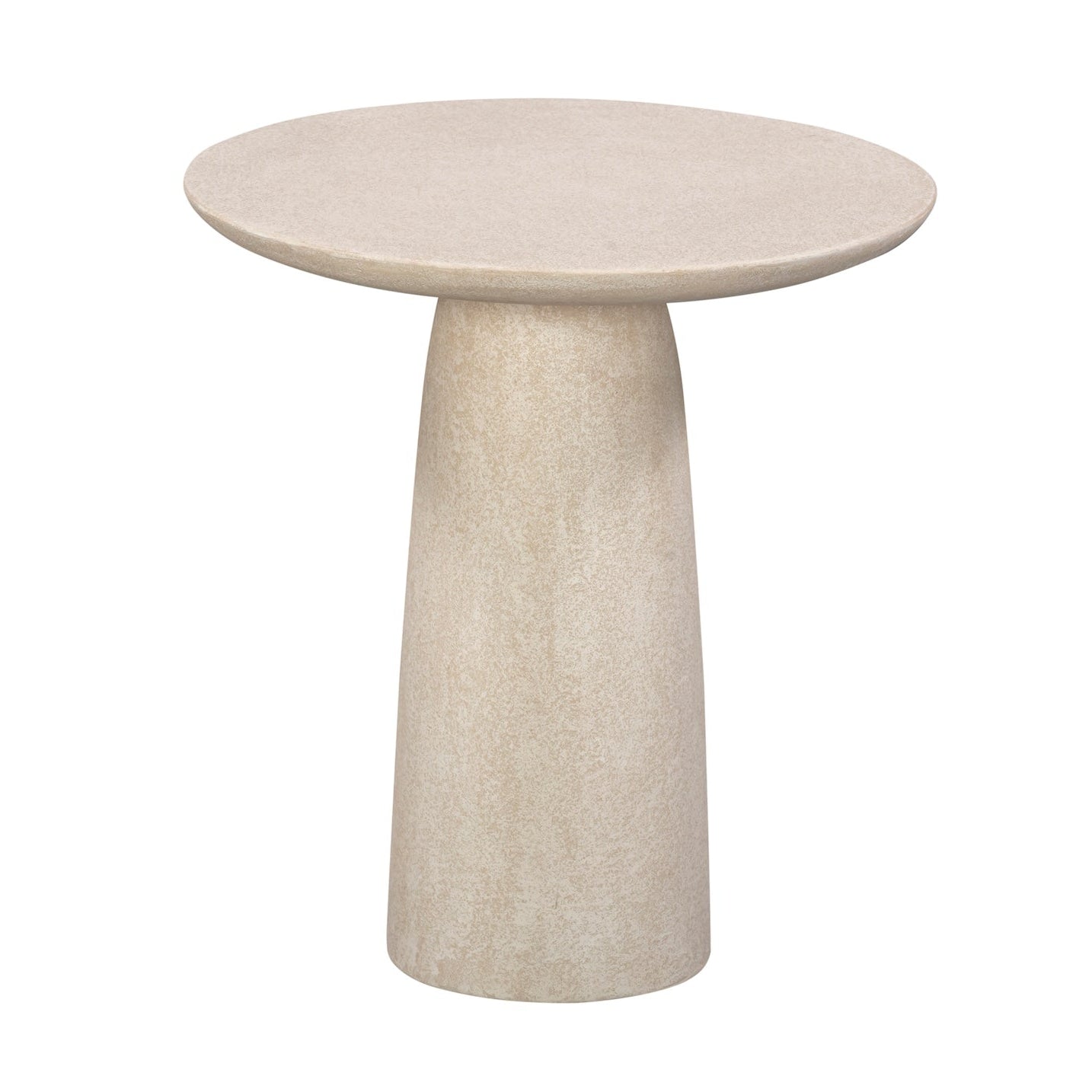 Porter Ivory Stucco Side Table