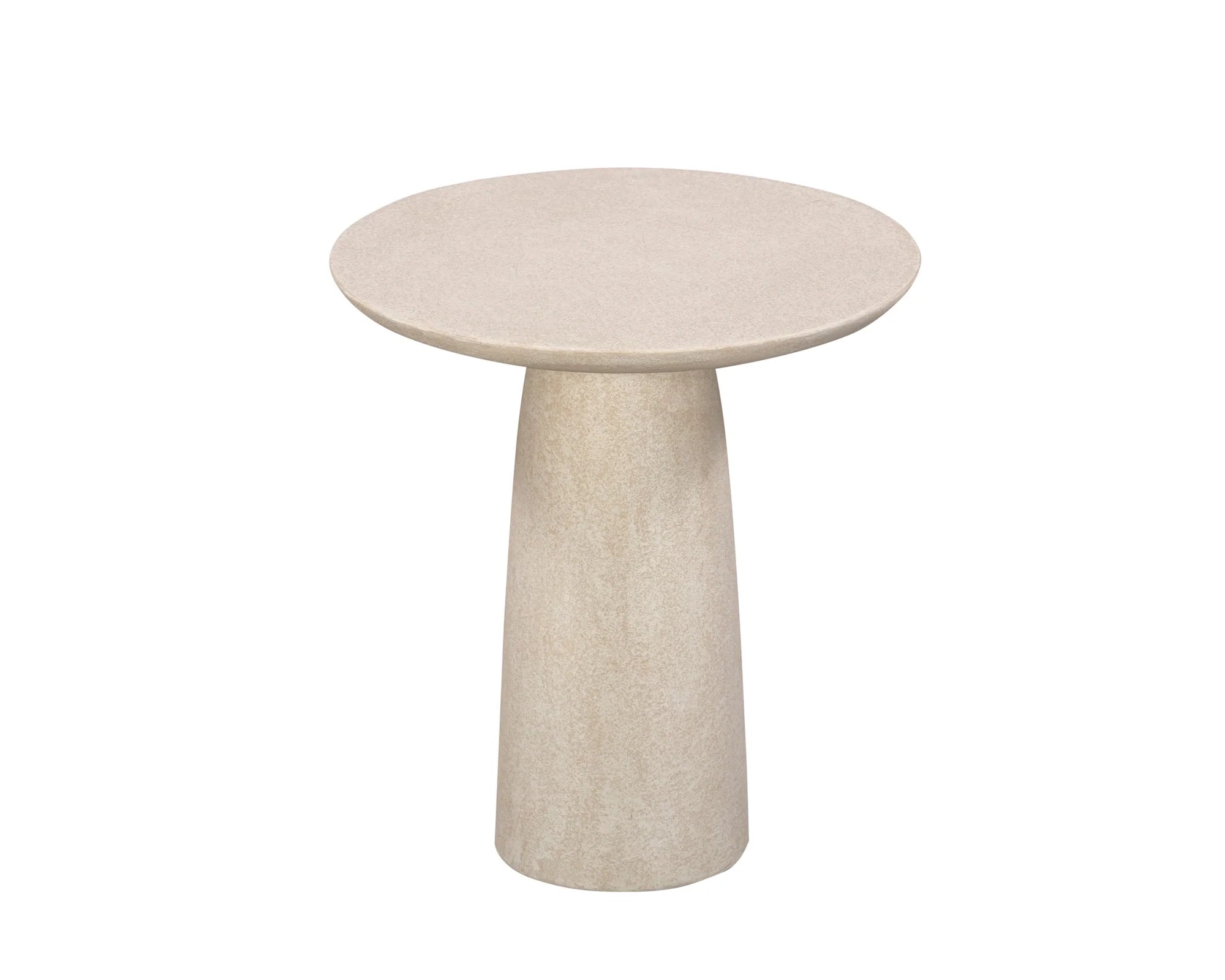 Porter Ivory Stucco Side Table