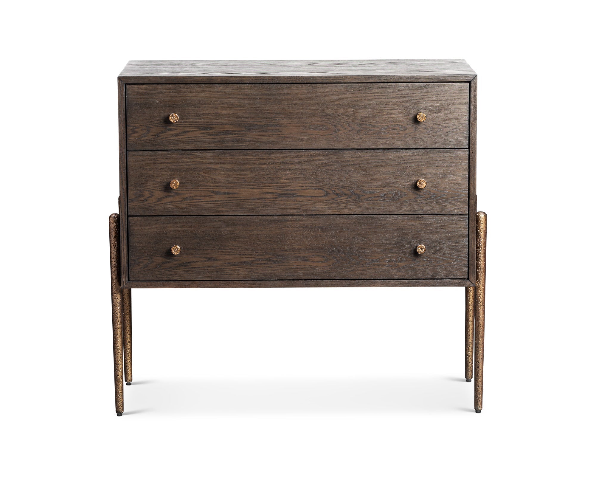 Nella Chest Of Drawers - Dark Brushed Brown