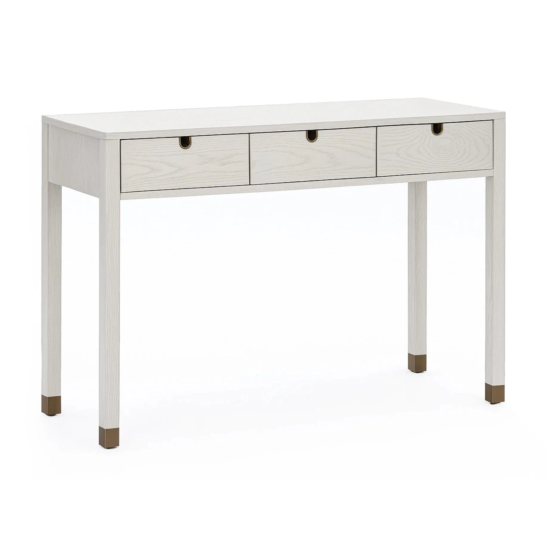 Alcudia Ivory Brushed & Antique Brass Dressing Table