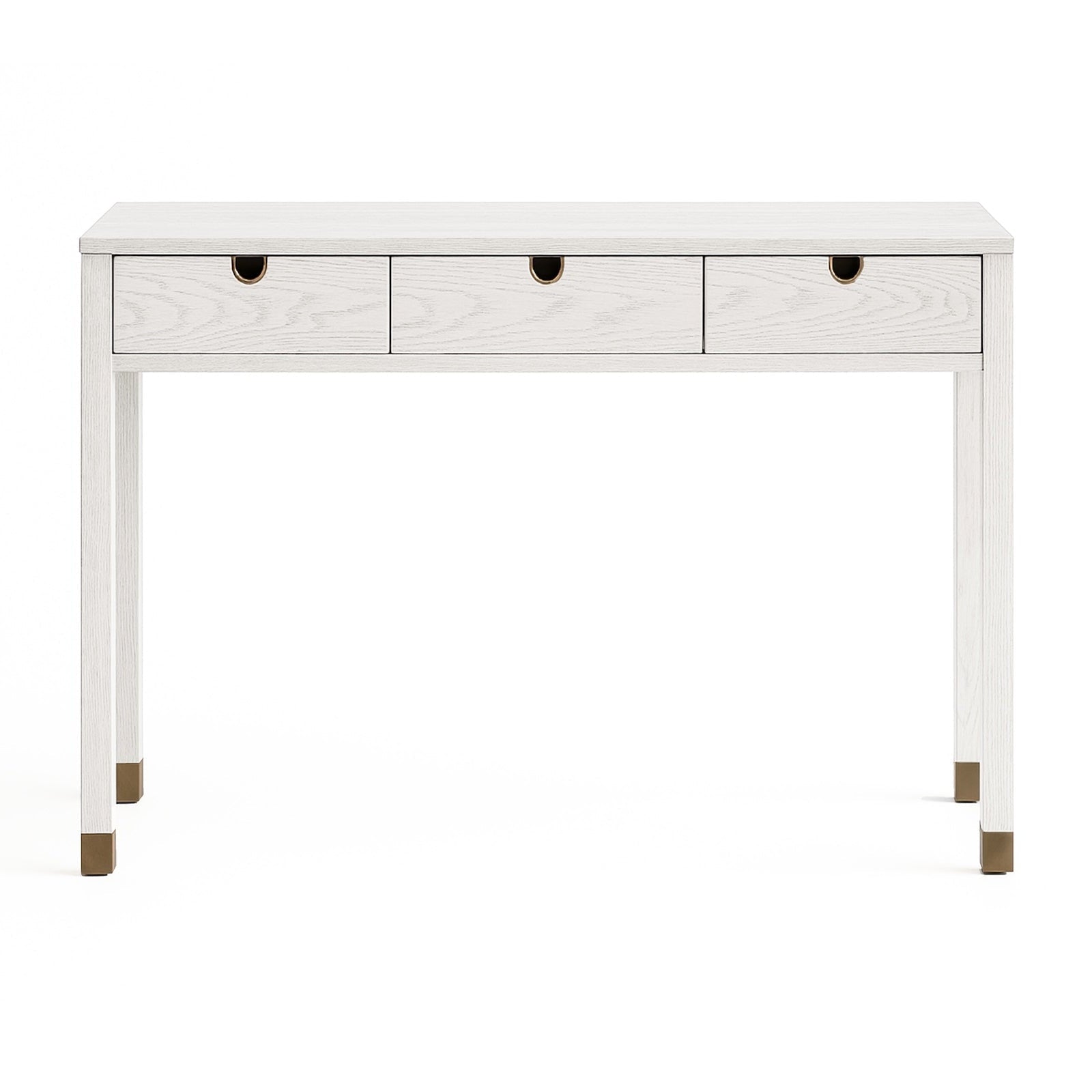 Alcudia Ivory Brushed & Antique Brass Dressing Table