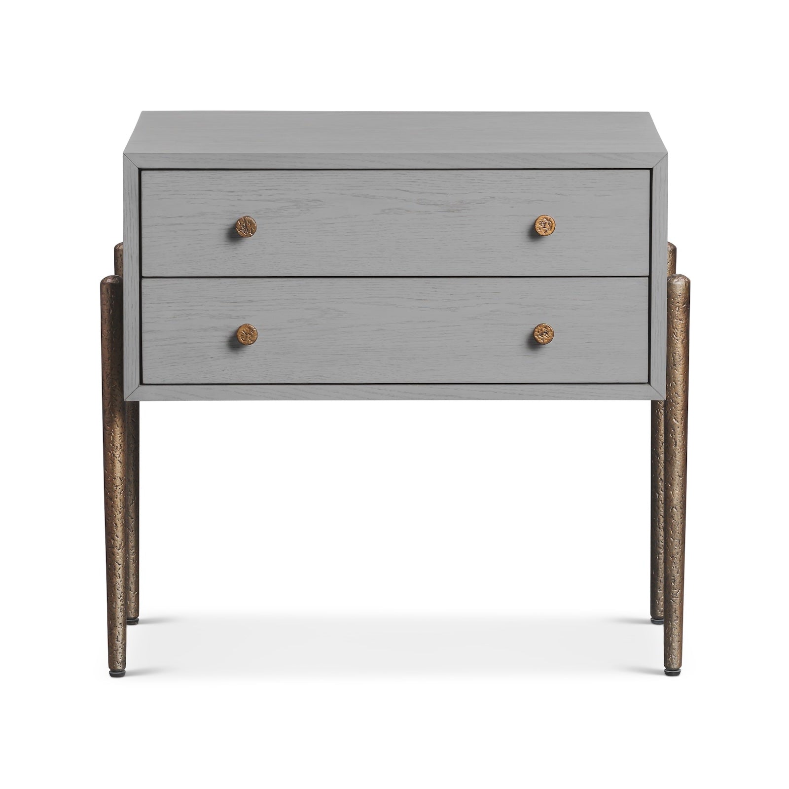 Nella London Fog Bedside Table