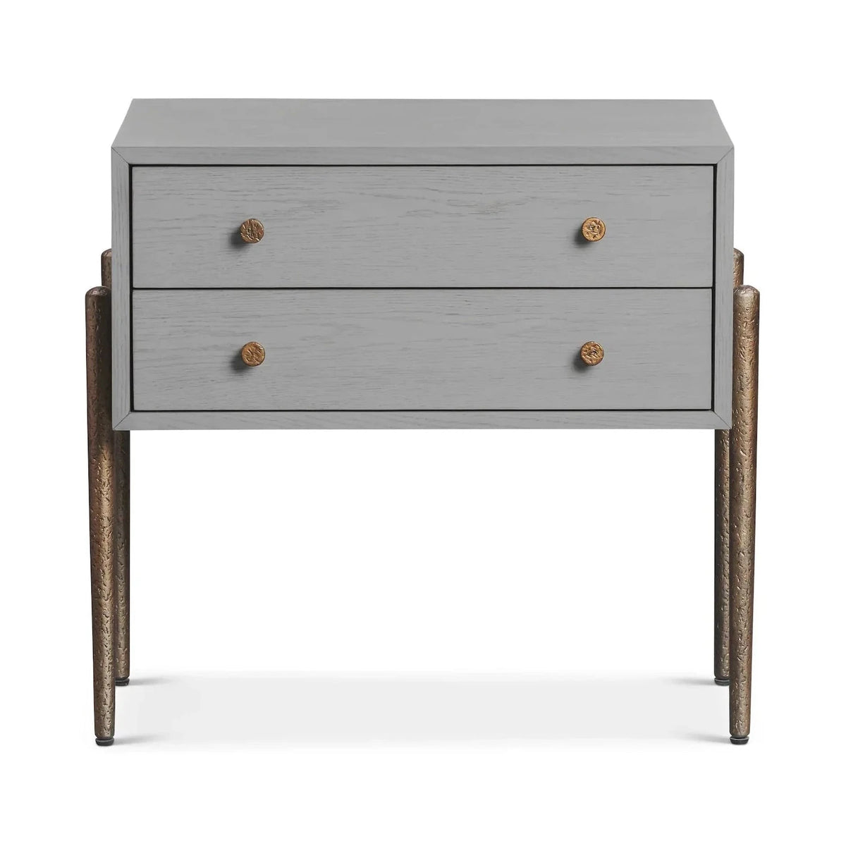 Nella London Fog Bedside Table